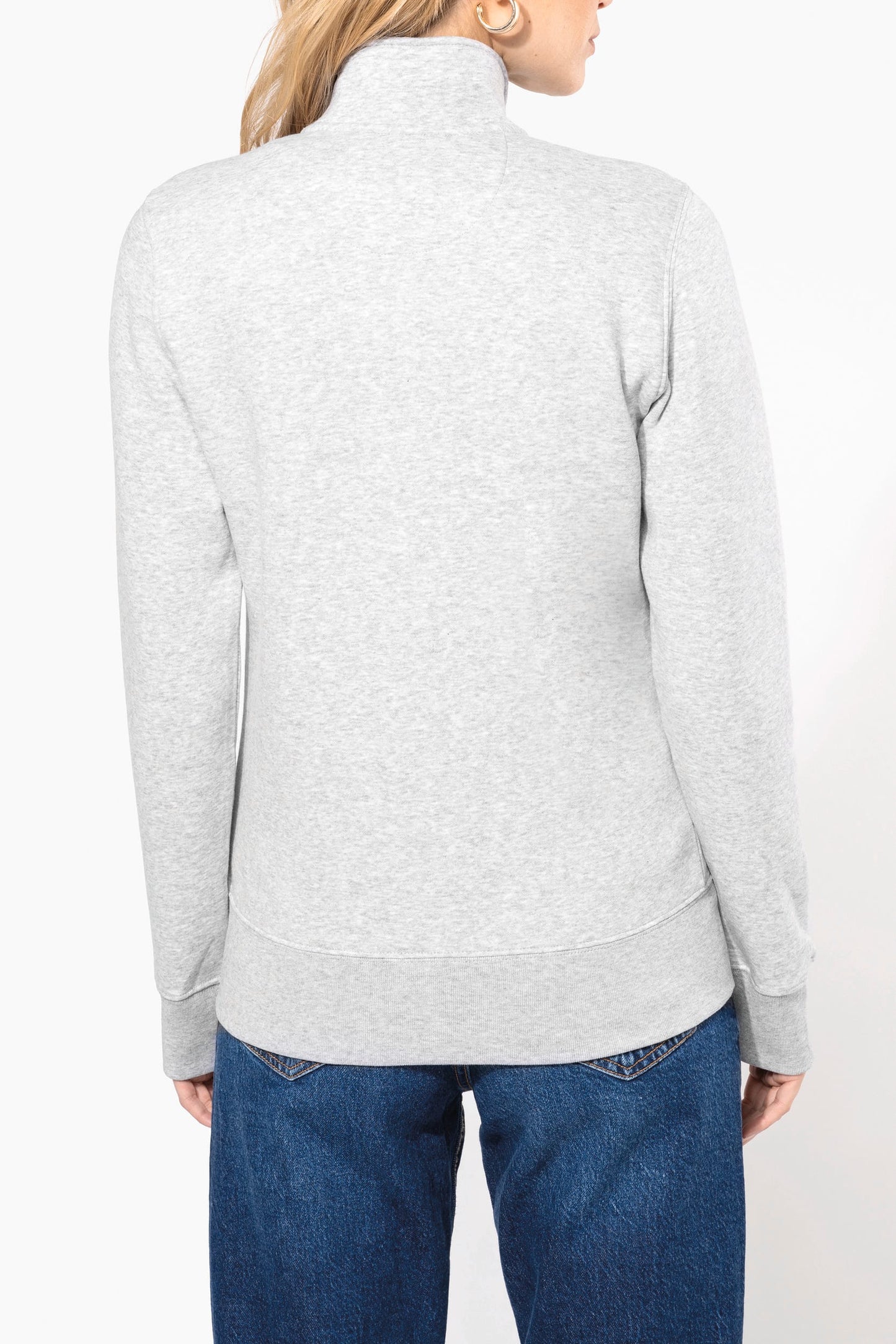 K4011 - Felpa full zip donna