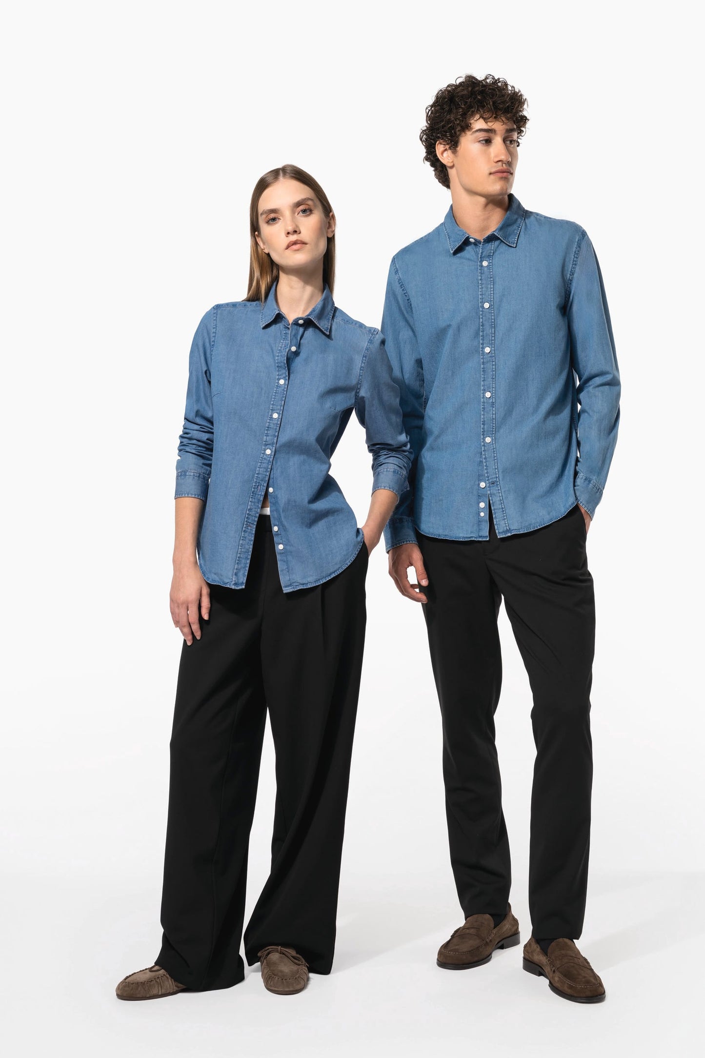 K509 - Camicia Denim donna