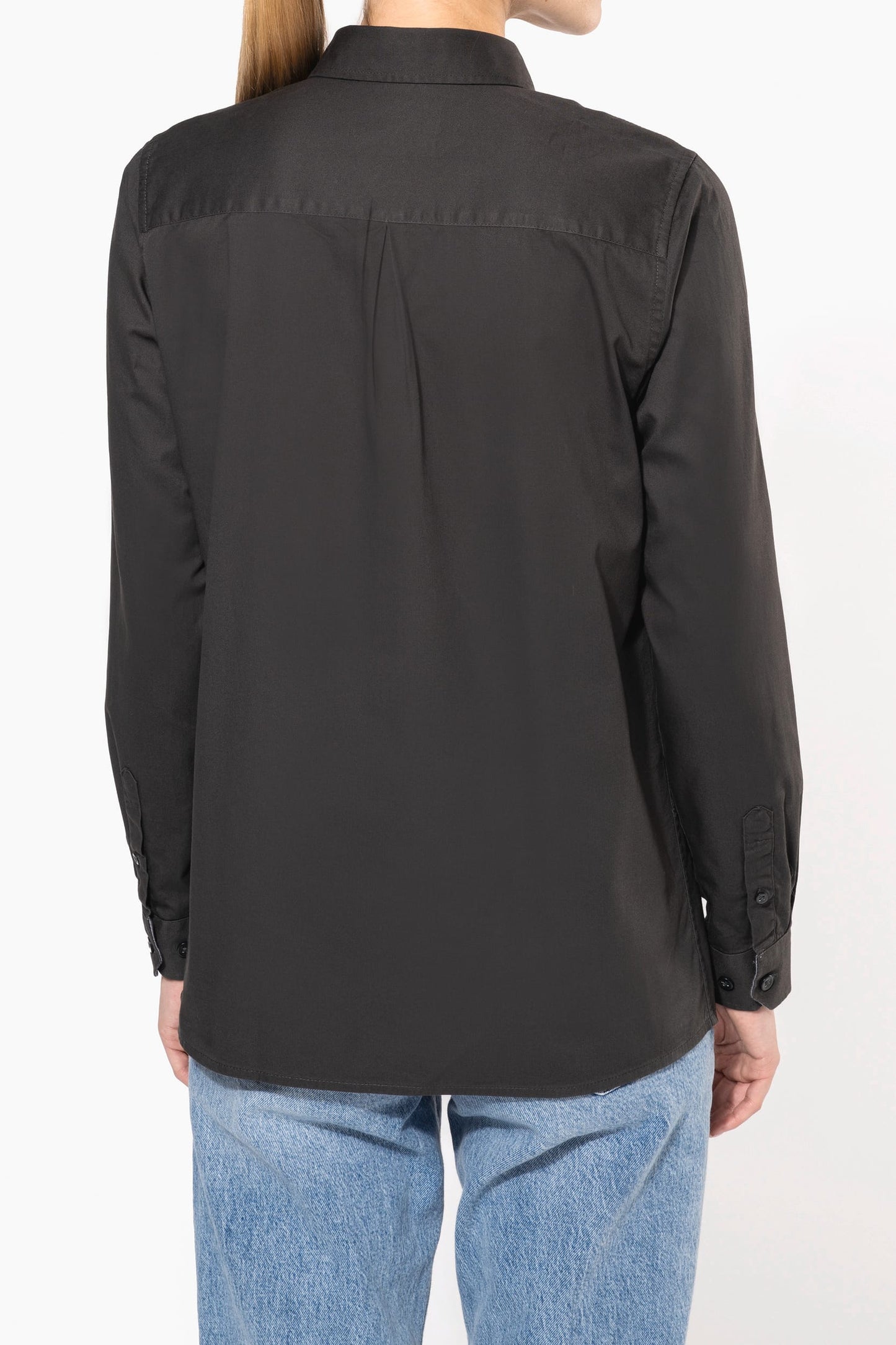 K585 - Camicia donna Nevada in cotone manica lunga