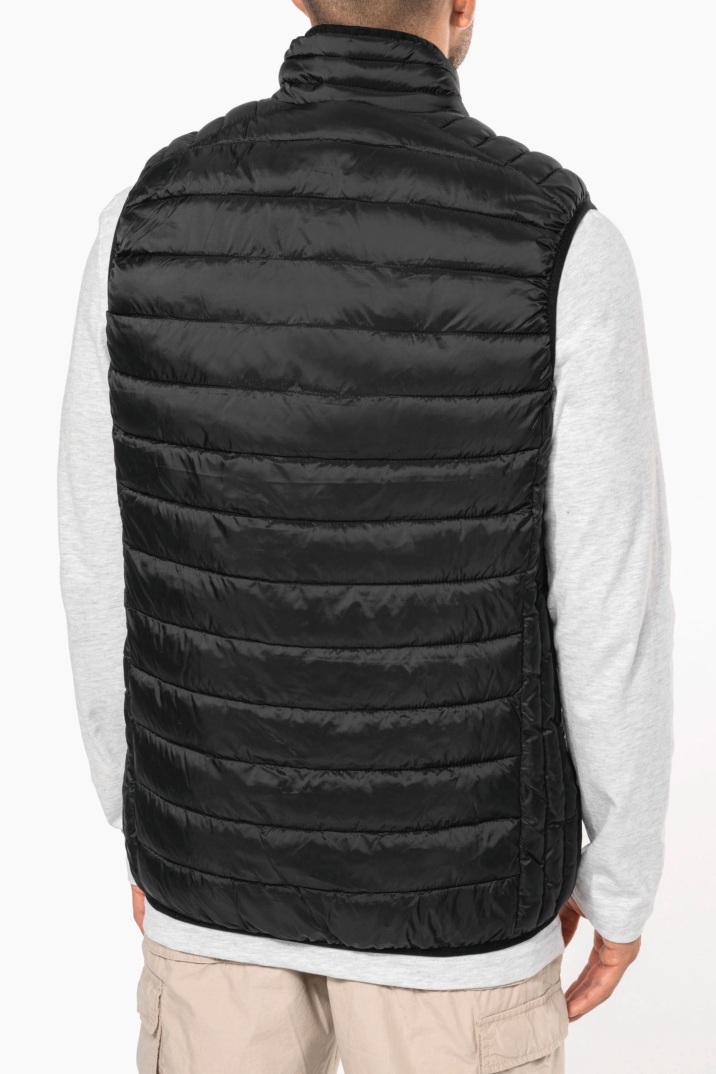 K6113 - Piumino uomo leggero smanicato