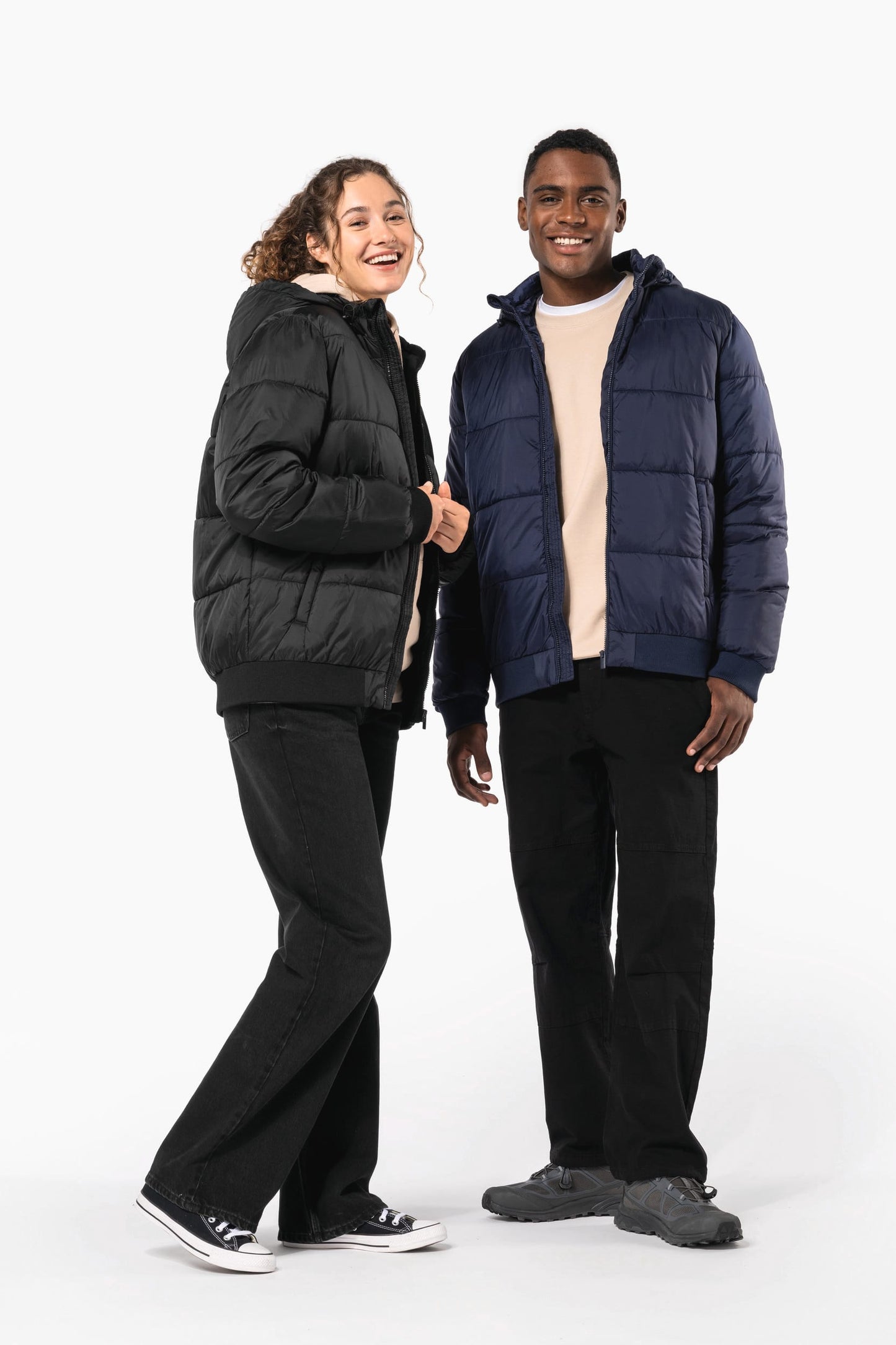 K6166 - Giacca unisex ripstop riciclato con cappuccio