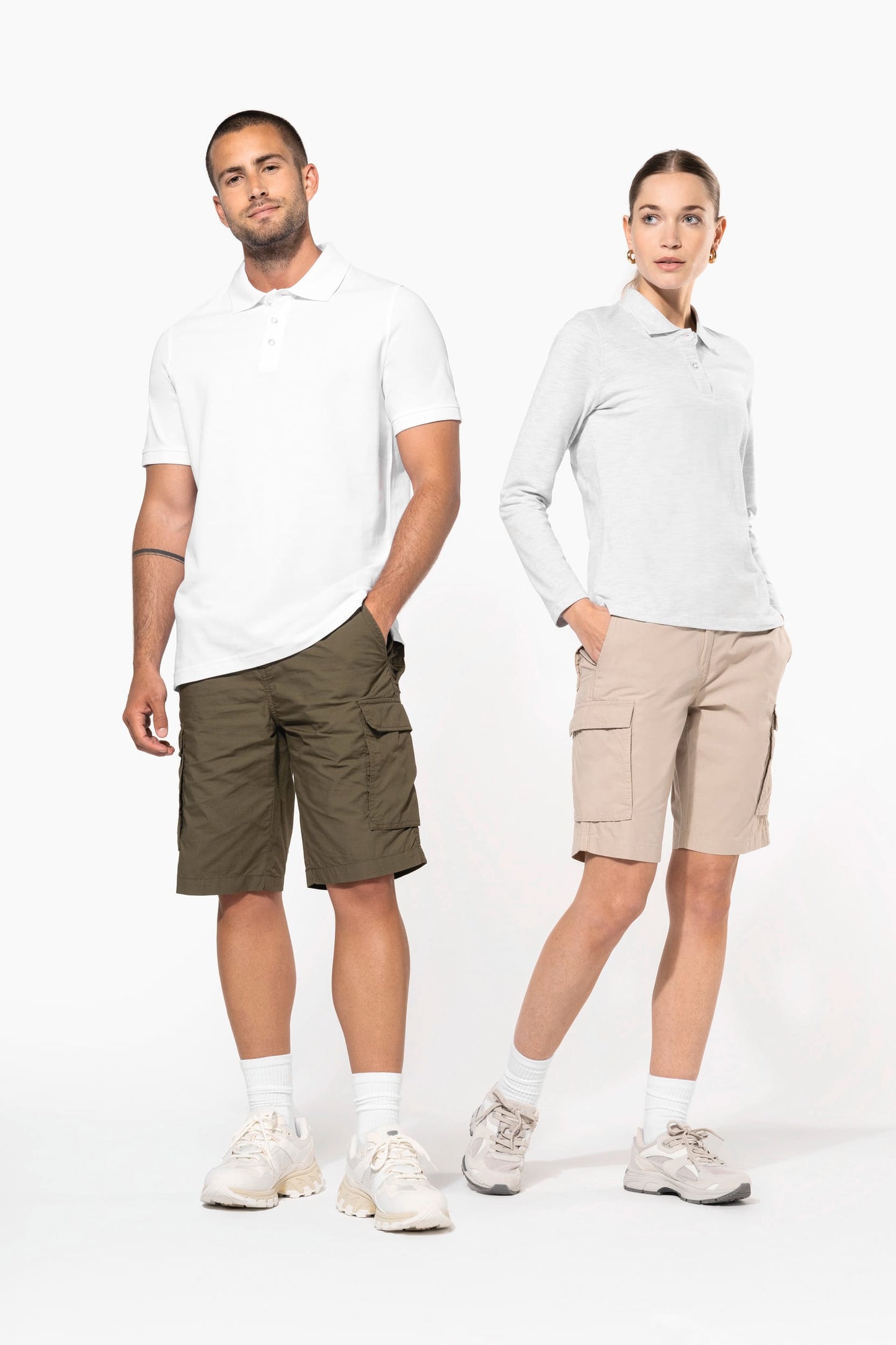 K756 - Bermuda donna leggeri multitasche