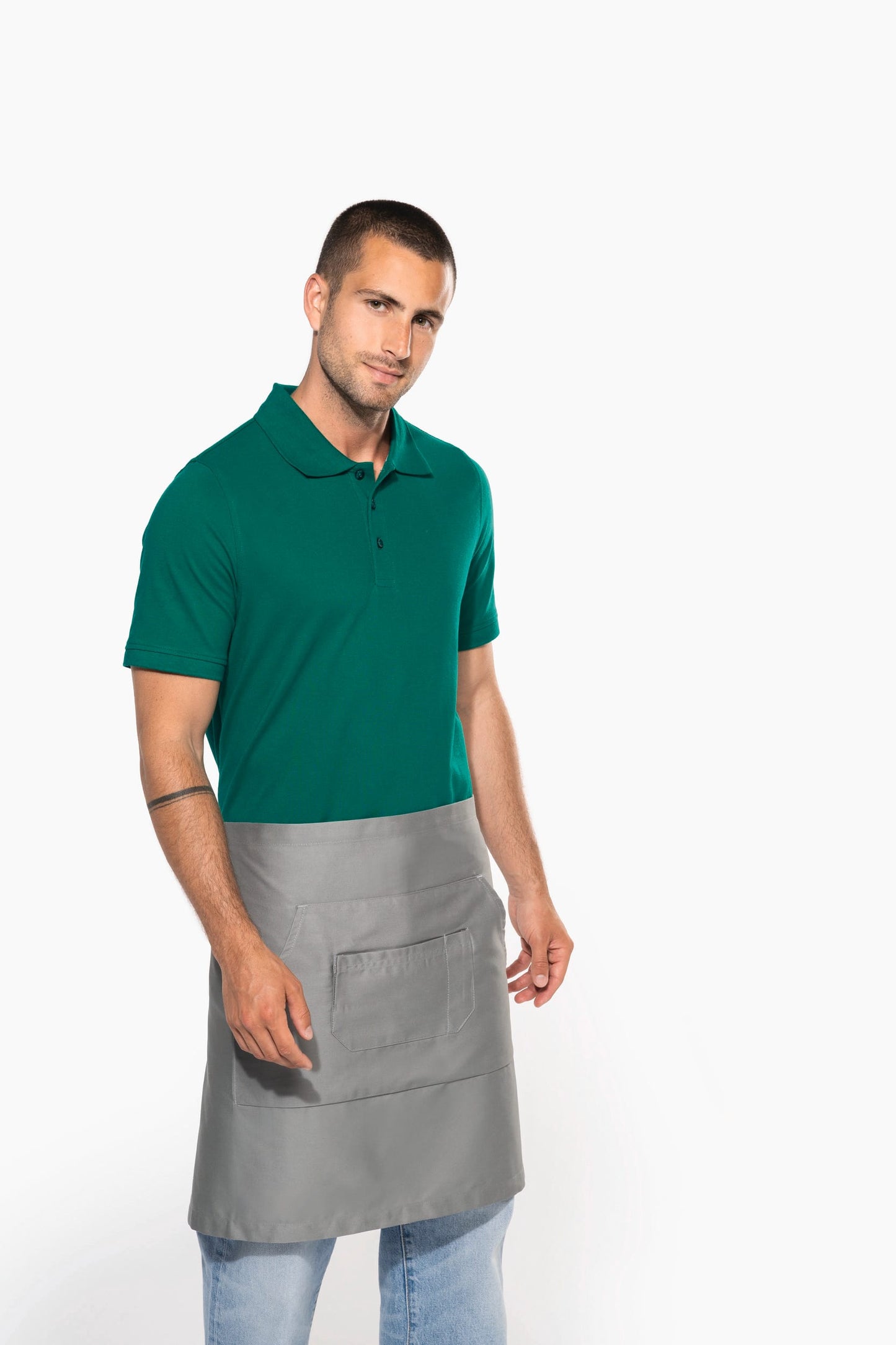 K899 - Grembiule mezza lunghezza in policotone