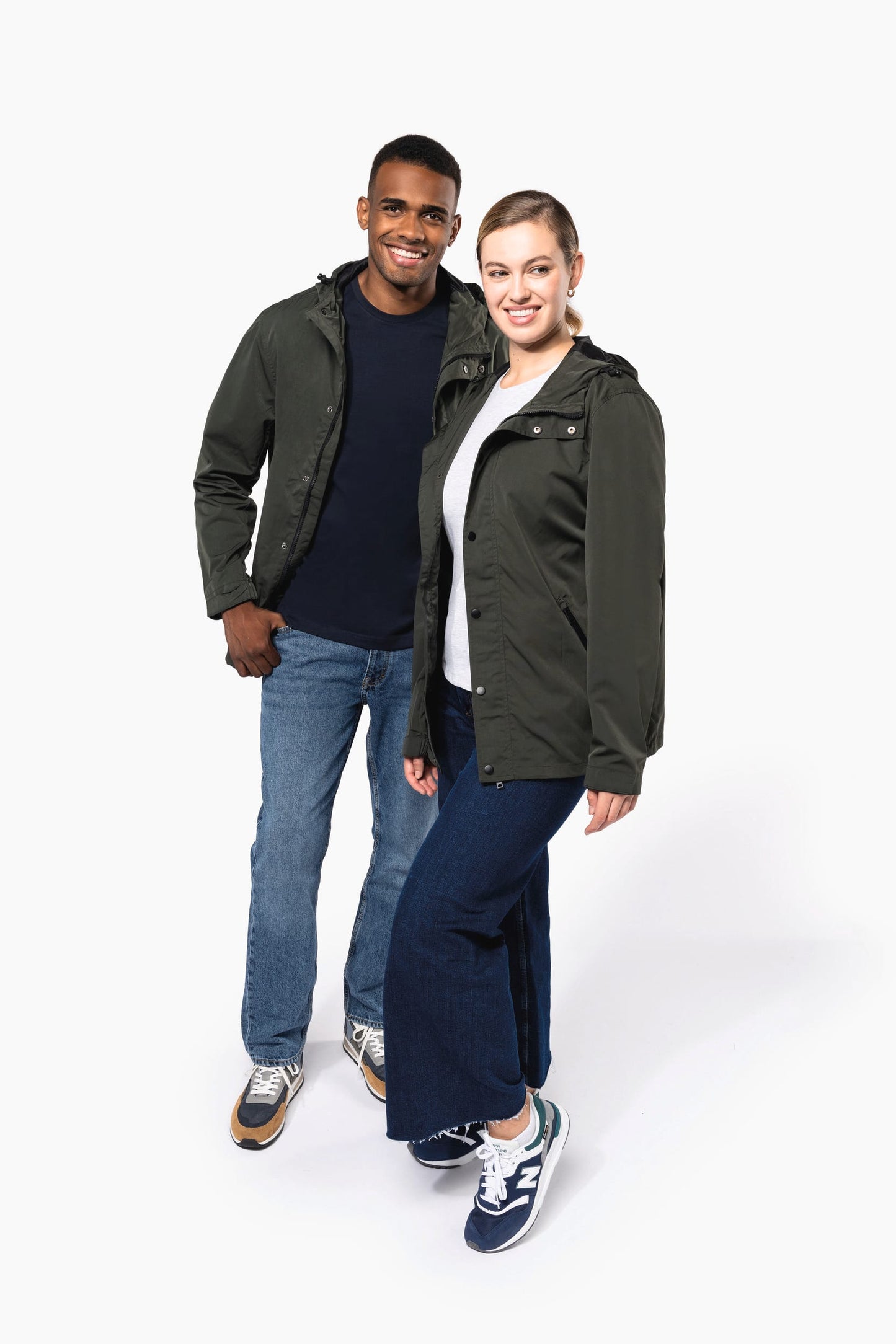 KNS600 - Giacca leggera con cappuccio unisex