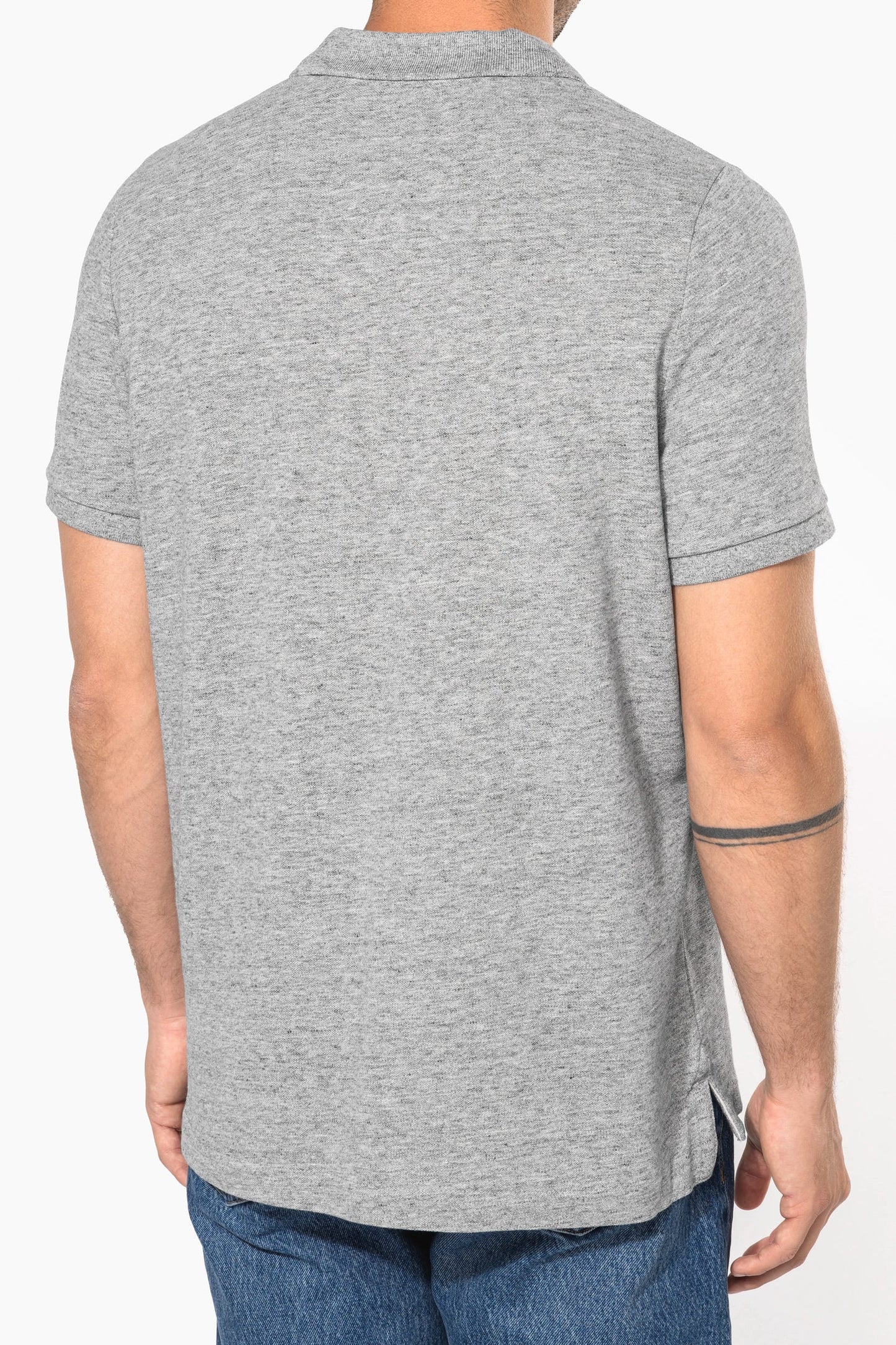 KV2206A - Polo uomo vintage manica corta