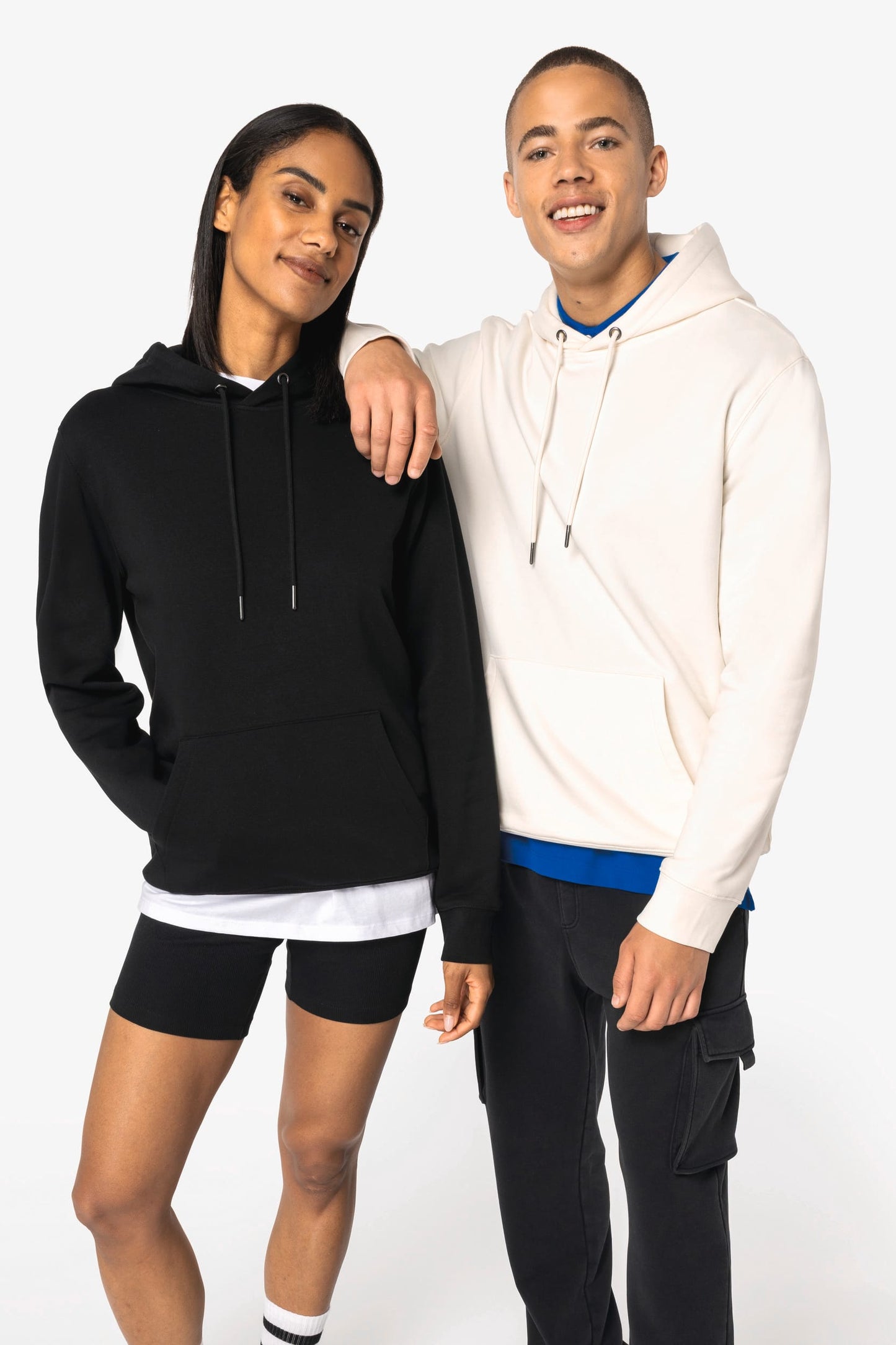 Felpa unisex con cappuccio ecosostenibile (NS444AX)