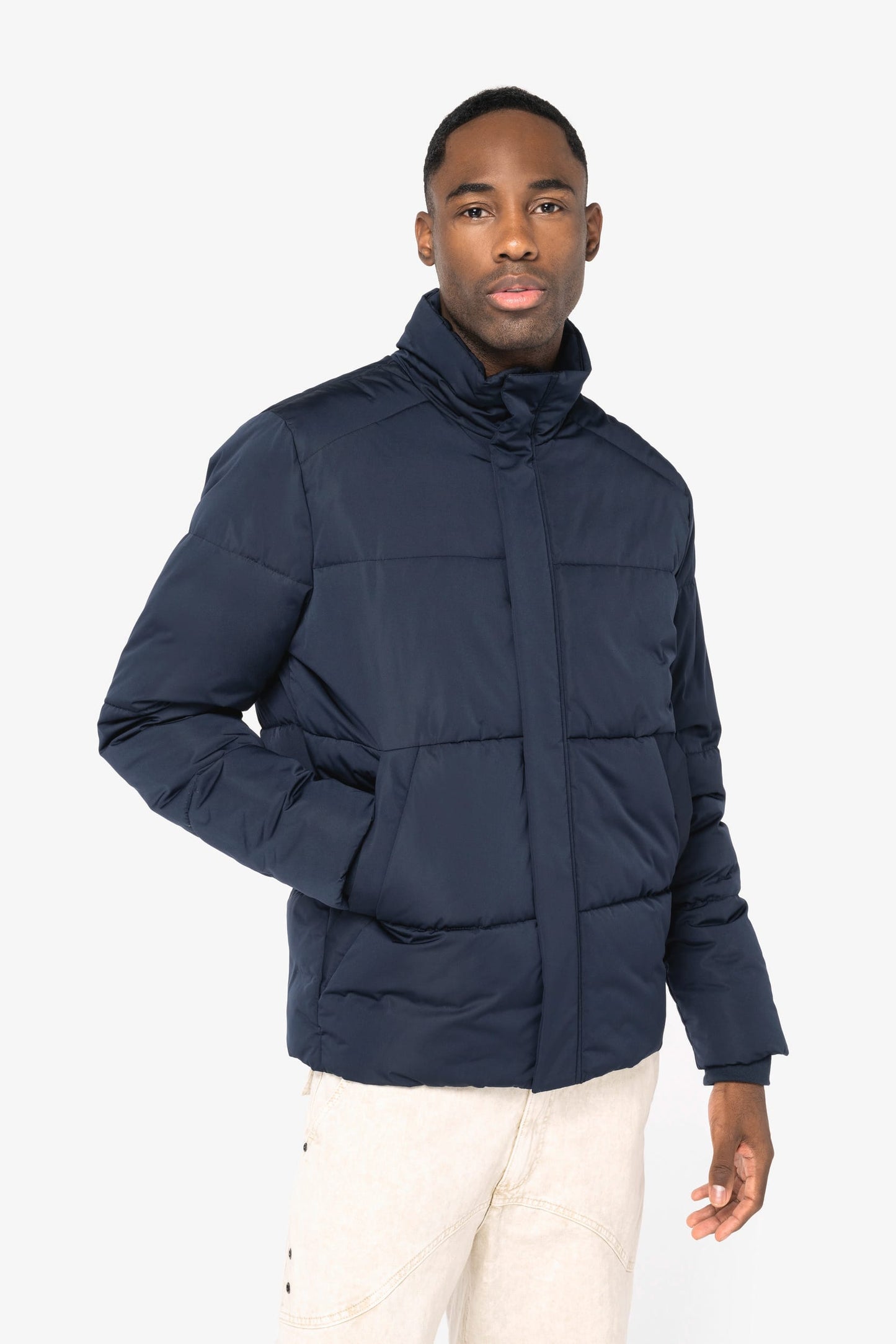 Giacca piumino uomo in materiale riciclato (NS6003)