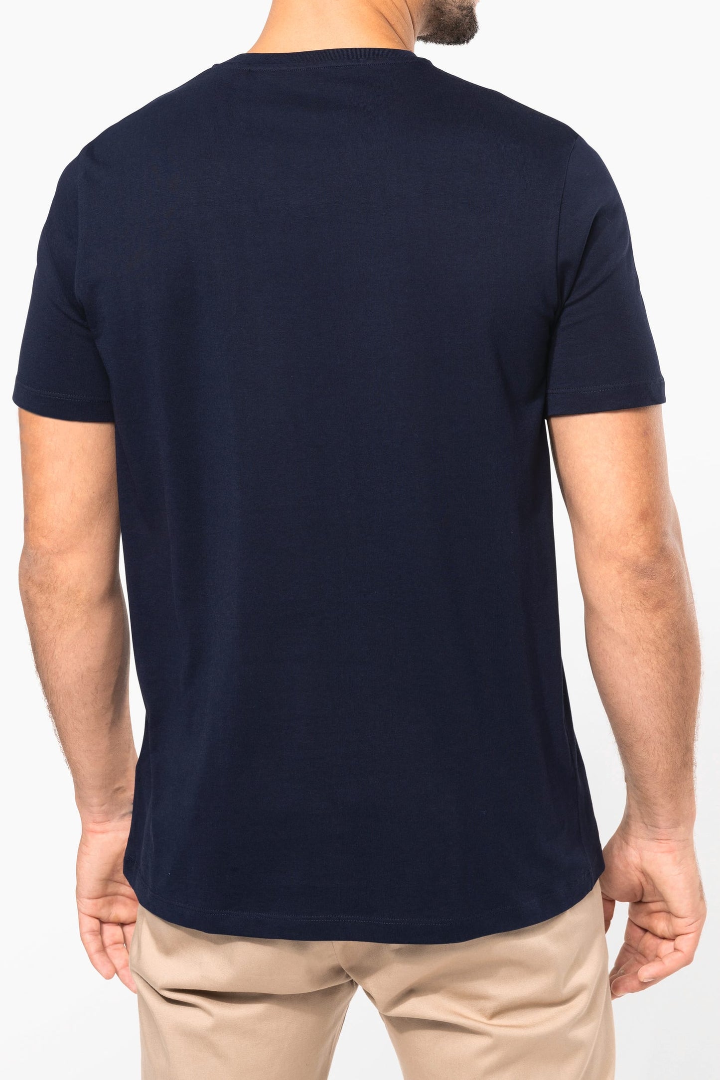 PK304 - T-shirt uomo Supima® maniche corte e scollo a V