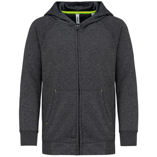 Giacca con cappuccio e zip bambino (PA386)