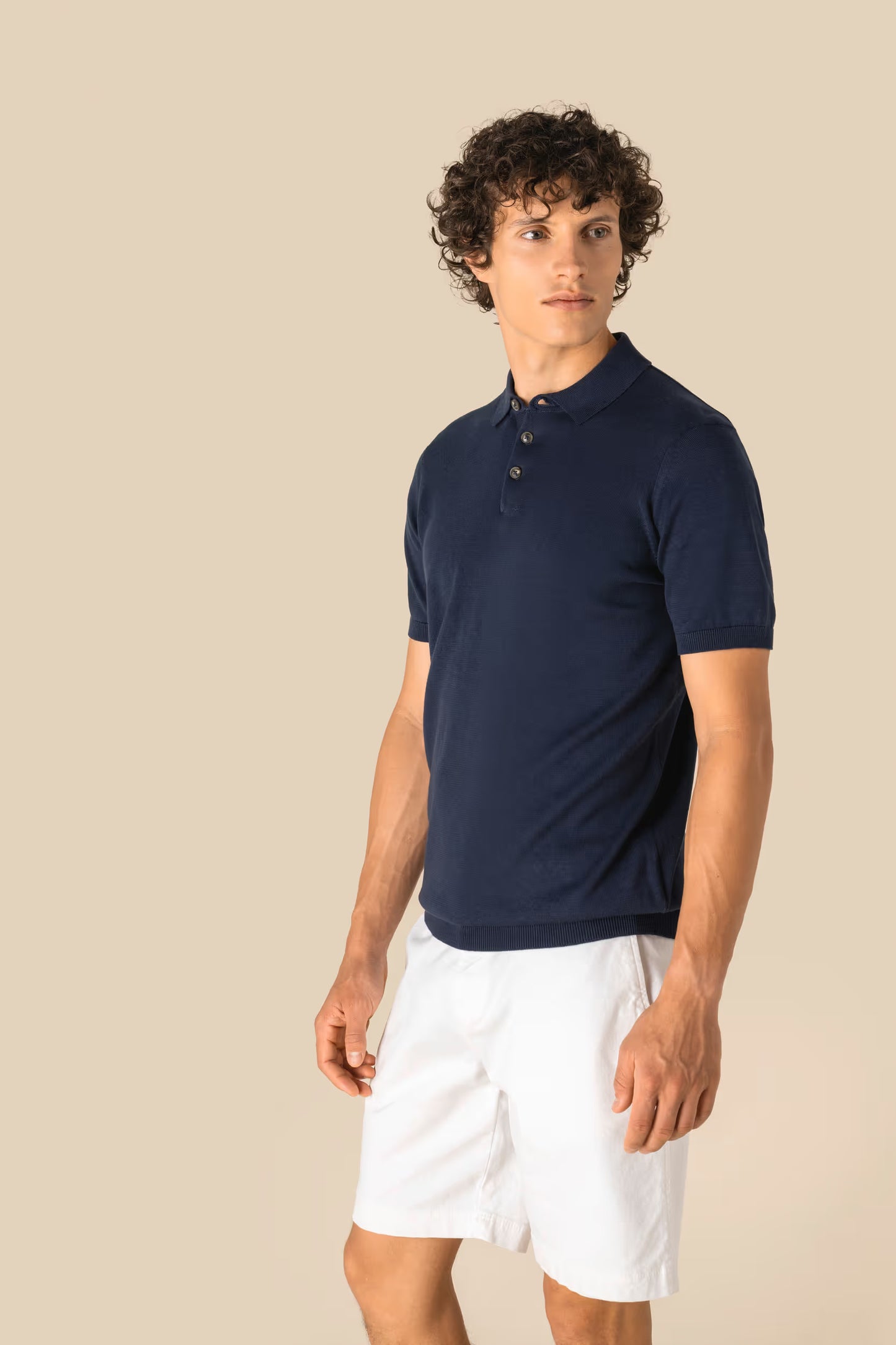 SP203 - Polo uomo ecosostenibile in maglia