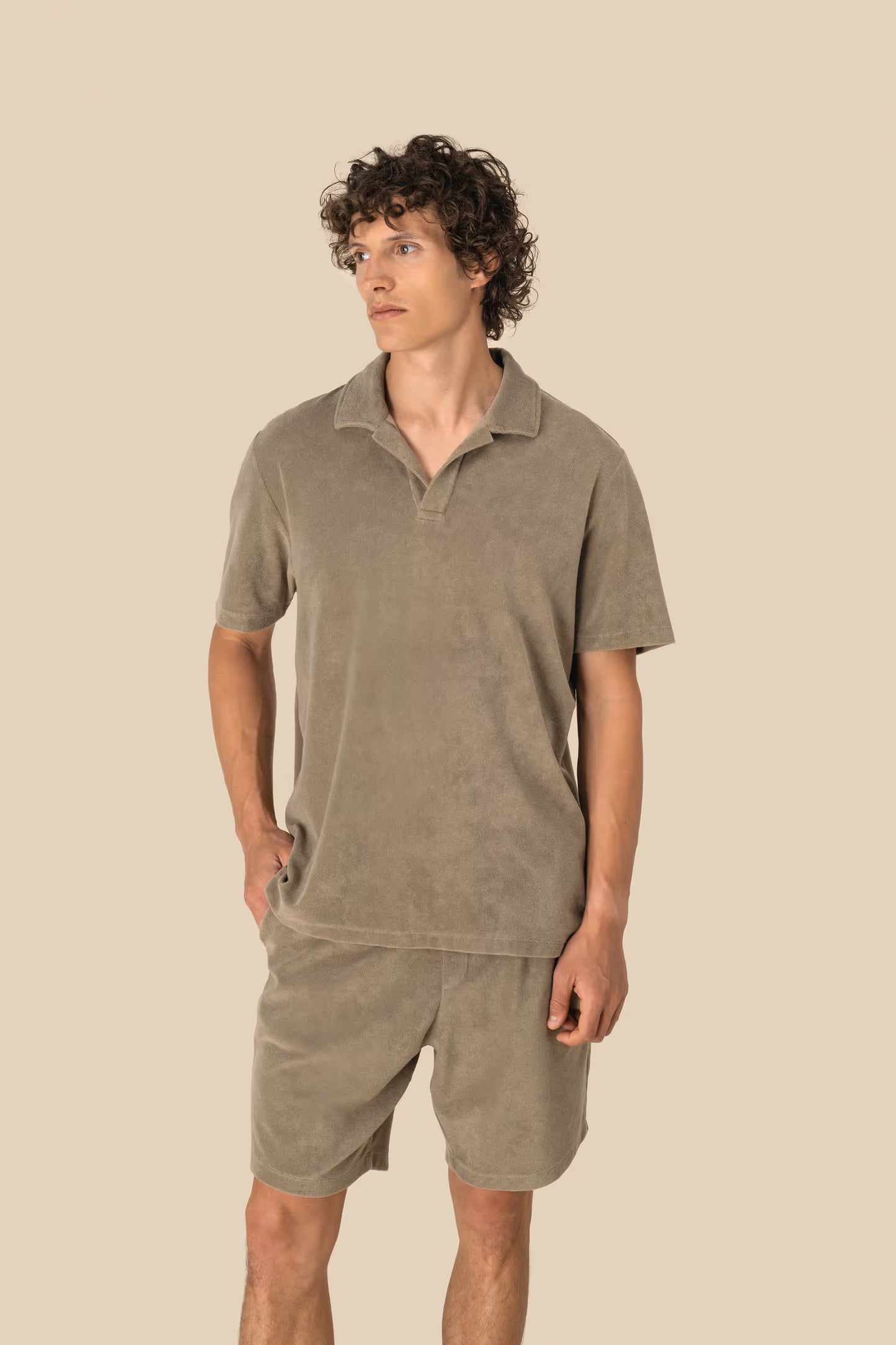 SP229 - Polo uomo ecosostenibile in spugna