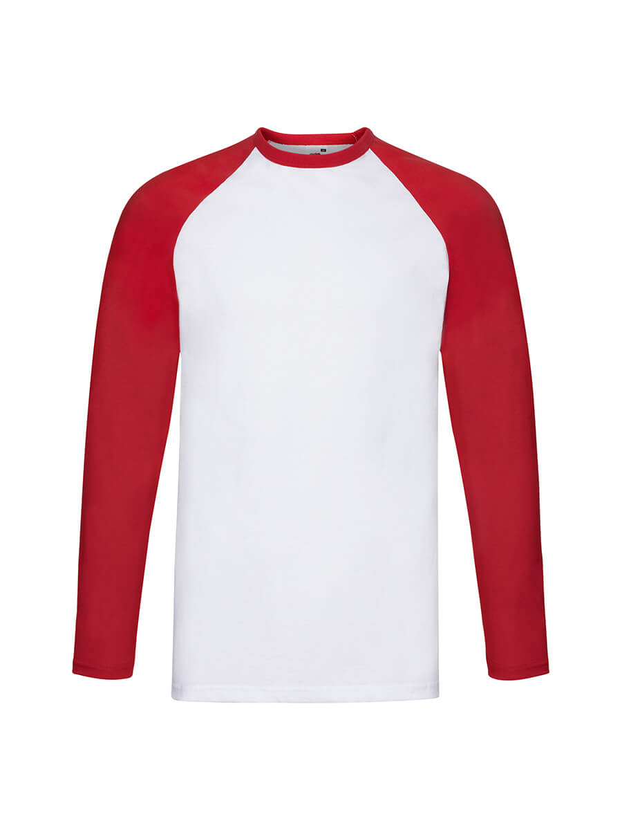 610280 - T-SHIRT UOMO MANICA LUNGA VALUEWEIGHT BASEBALL