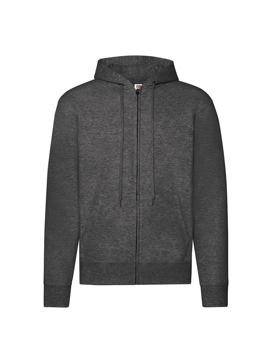 620620 - FELPA UNISEX CAPPUCCIO E ZIP CLASSIC