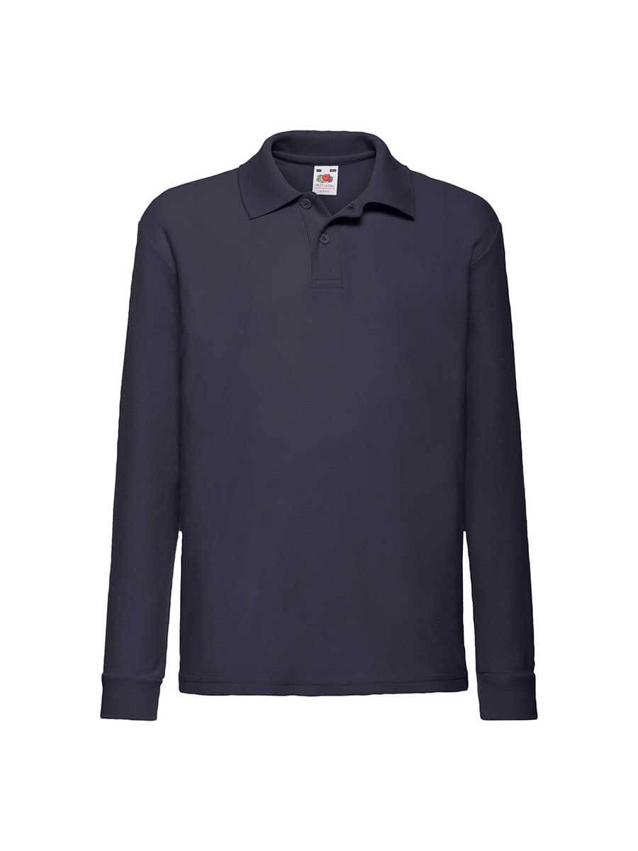 632010 - POLO BAMBINO MANICA LUNGA 65/35