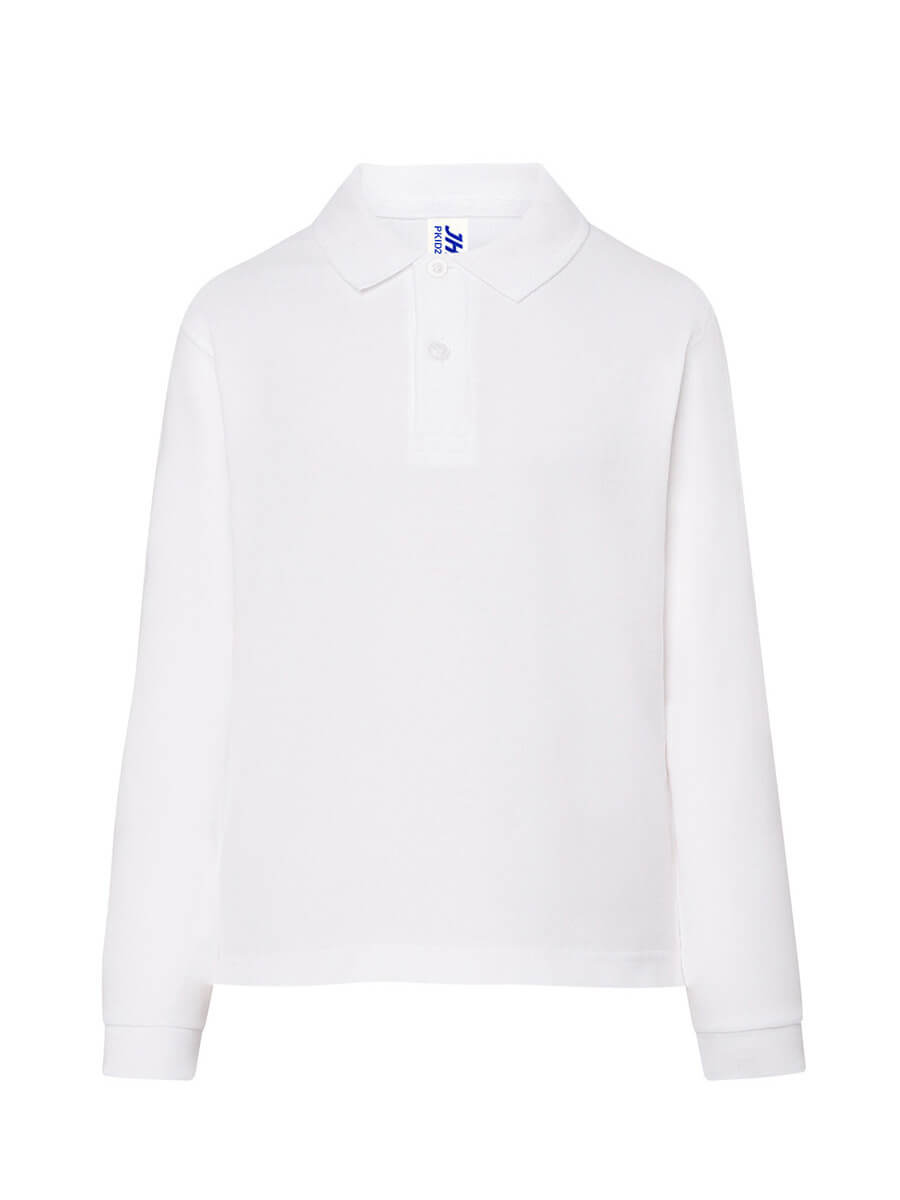 PKID210LS - POLO BAMBINO MANICA LUNGA REGULAR