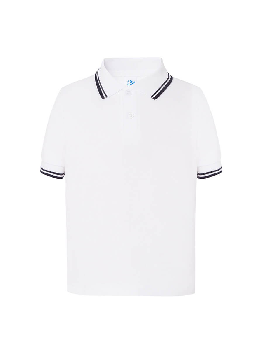 PKIDCTR - POLO BAMBINO MANICA CORTA REGULAR CONTRAST