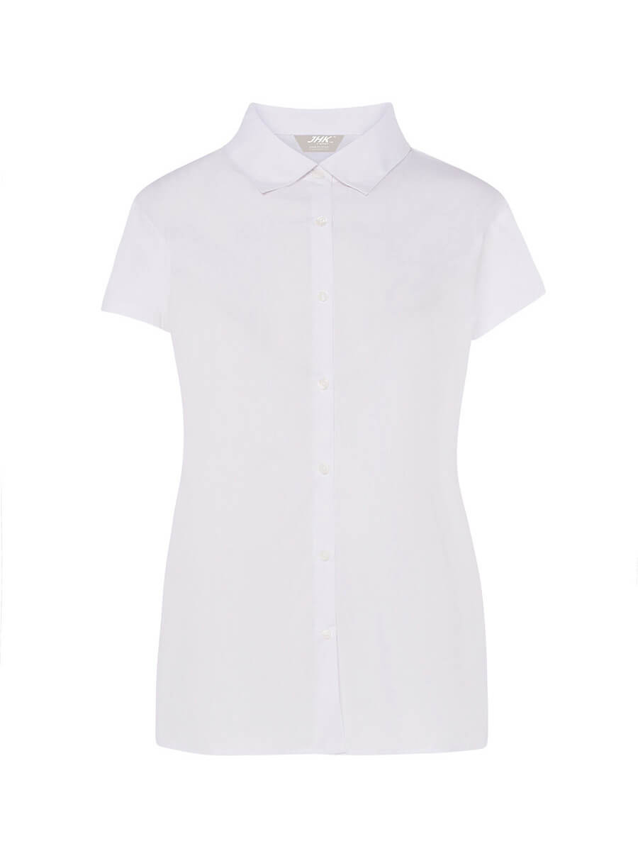 SHLPOPSS - CAMICIA DONNA MANICA CORTA POPELINE