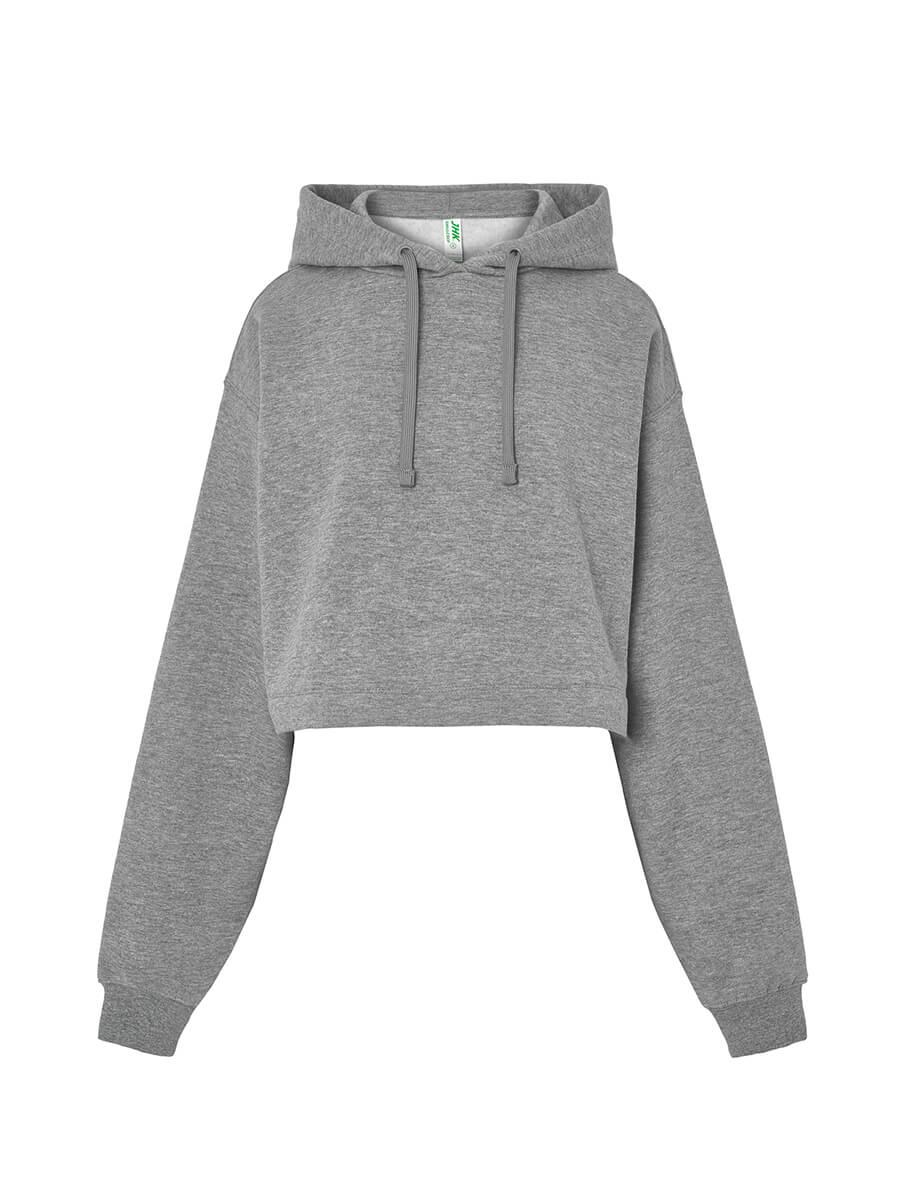SWULCROP - FELPA DONNA CAPPUCCIO REGULAR CROPPED