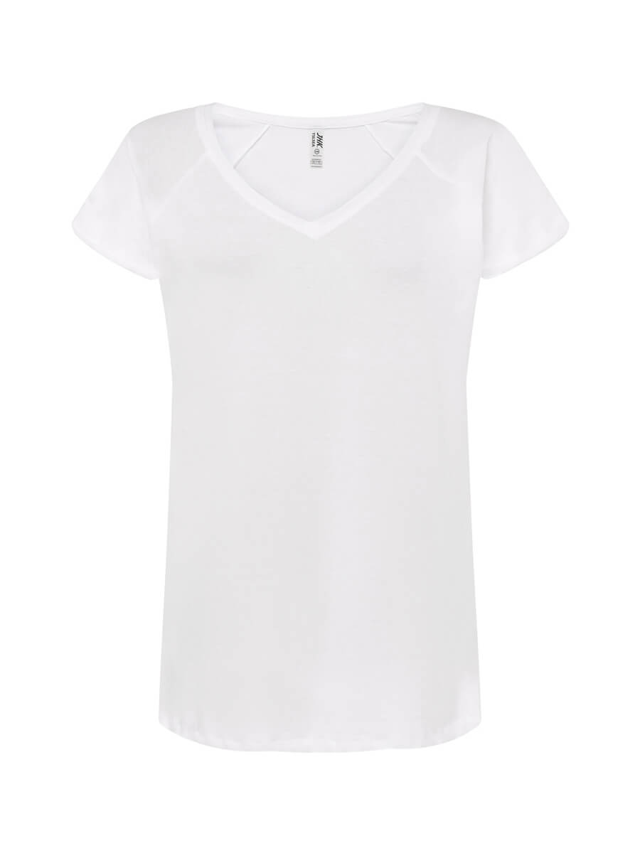 TSLSEA - T-SHIRT DONNA MANICA CORTA COLLO A V URBAN SEA