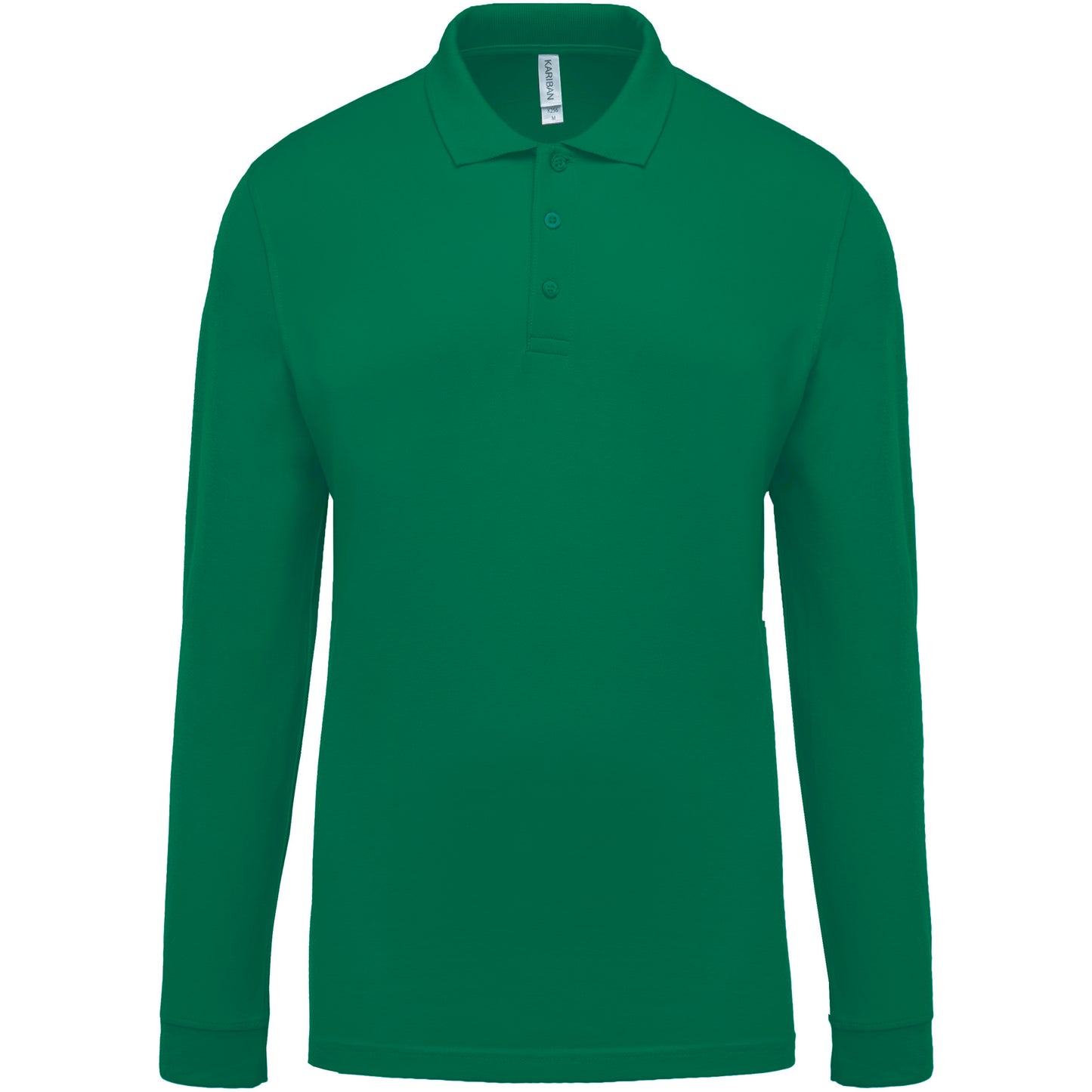 K256C - Polo piqué uomo manica lunga