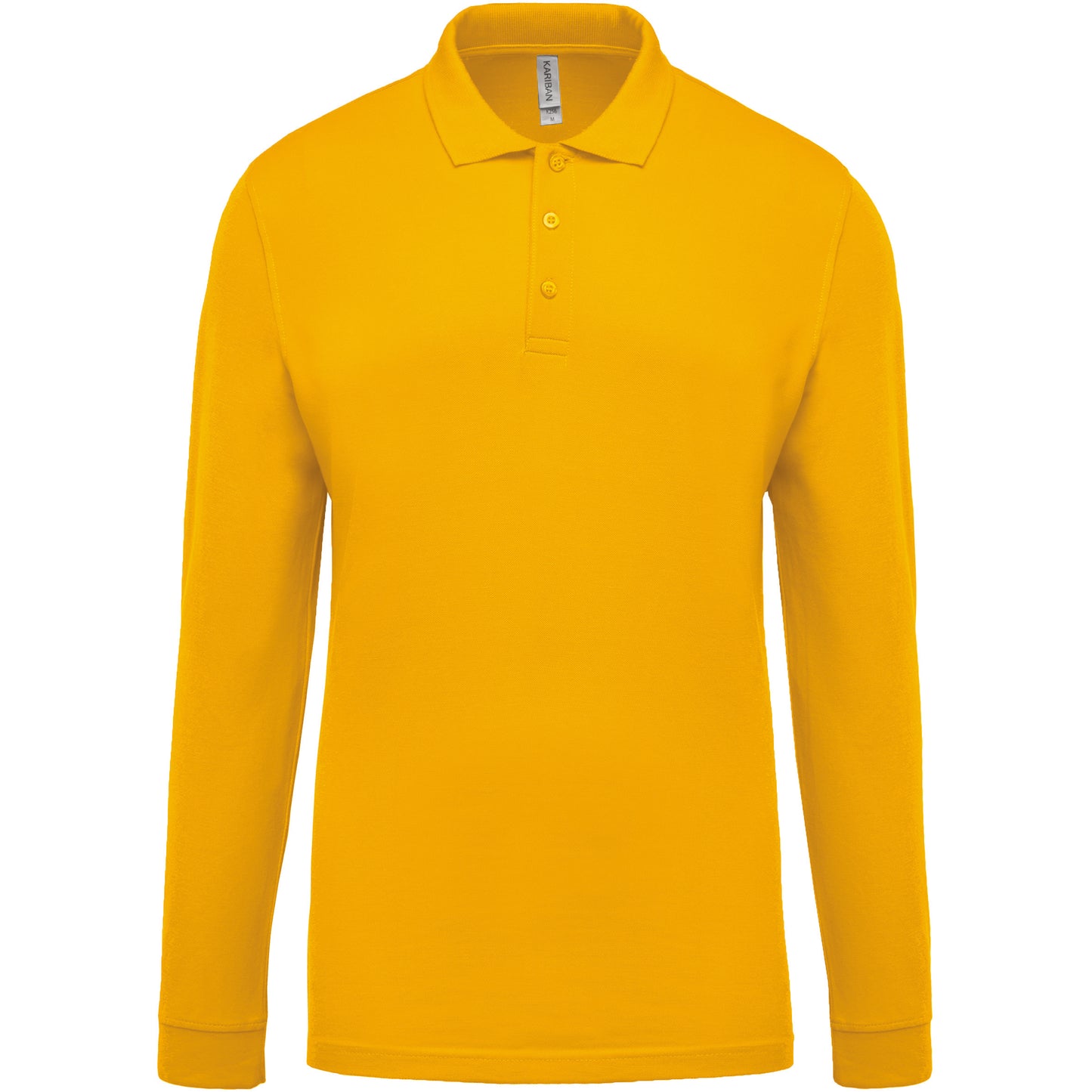 K256C - Polo piqué uomo manica lunga