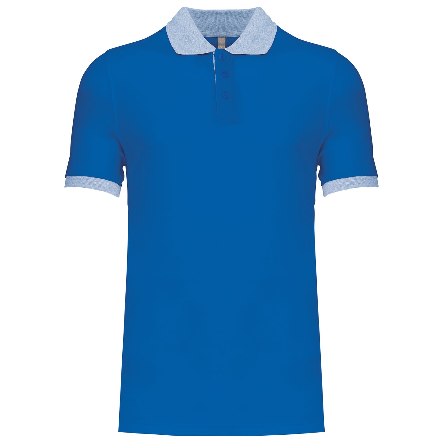 K258 - Polo piqué uomo bicolore