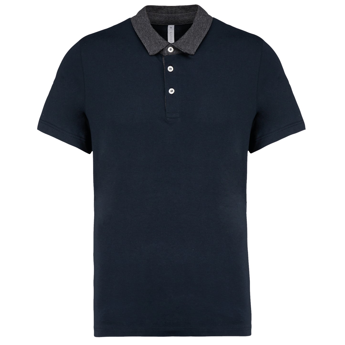 K260 - Polo jersey uomo bicolore