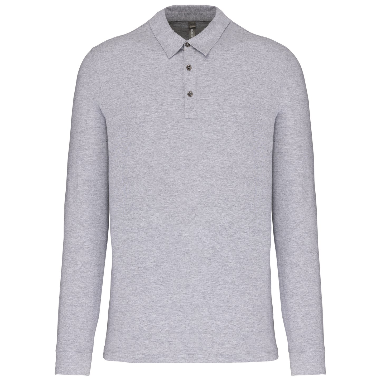 K264 - Polo jersey uomo manica lunga