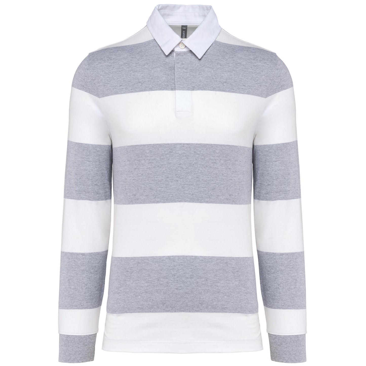 K285X - Polo rugby a righe maniche lunghe unisex