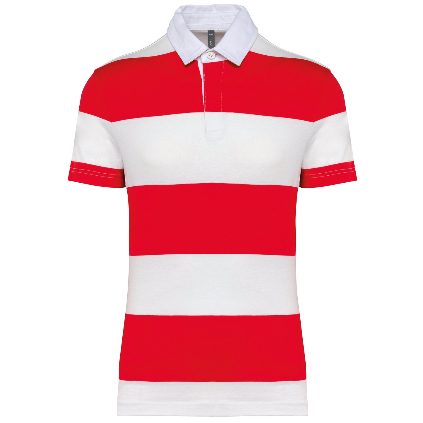 K286X - Polo rugby a righe maniche corte unisex