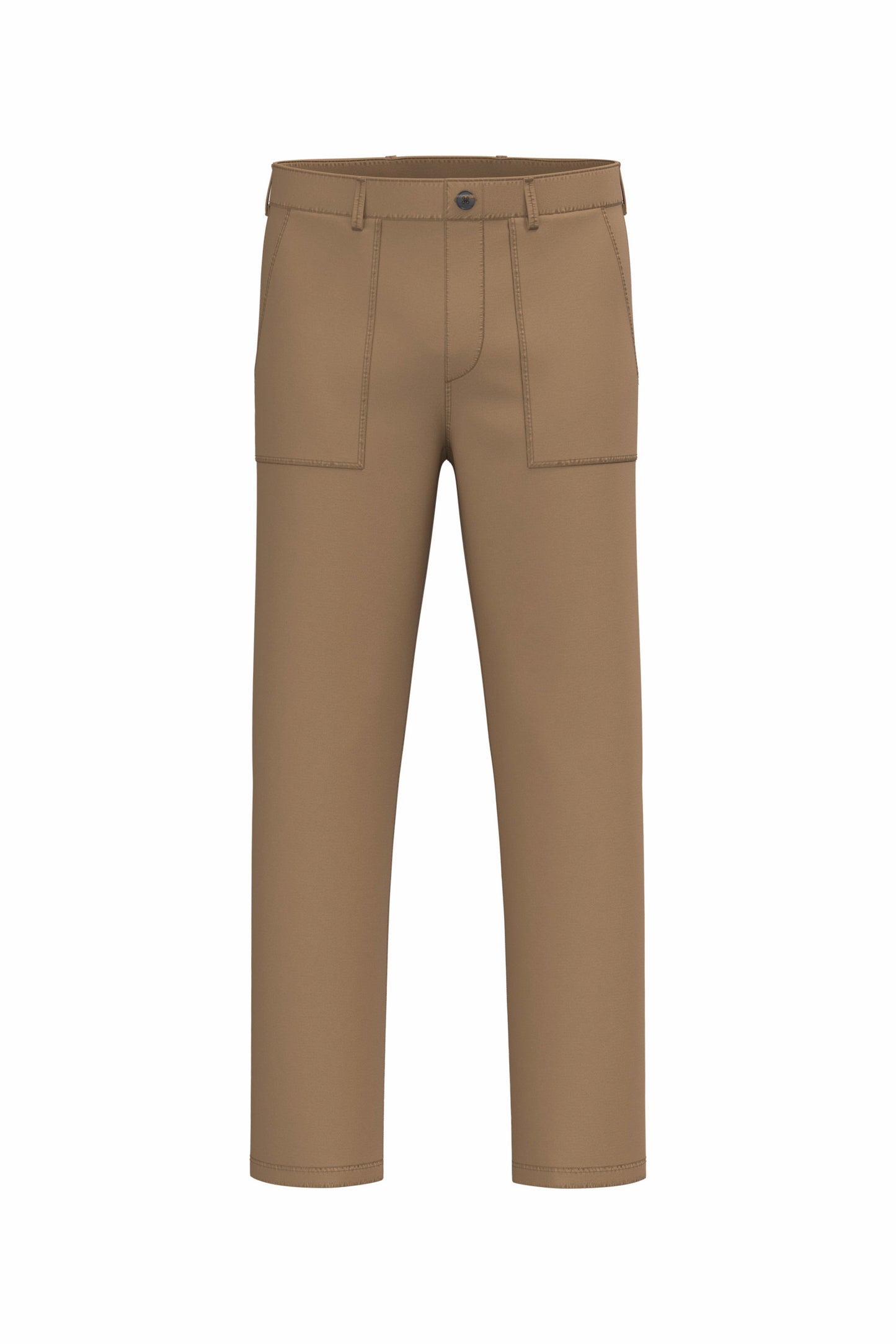 NS735 - Pantalone utility ecosostenibile slavato uomo