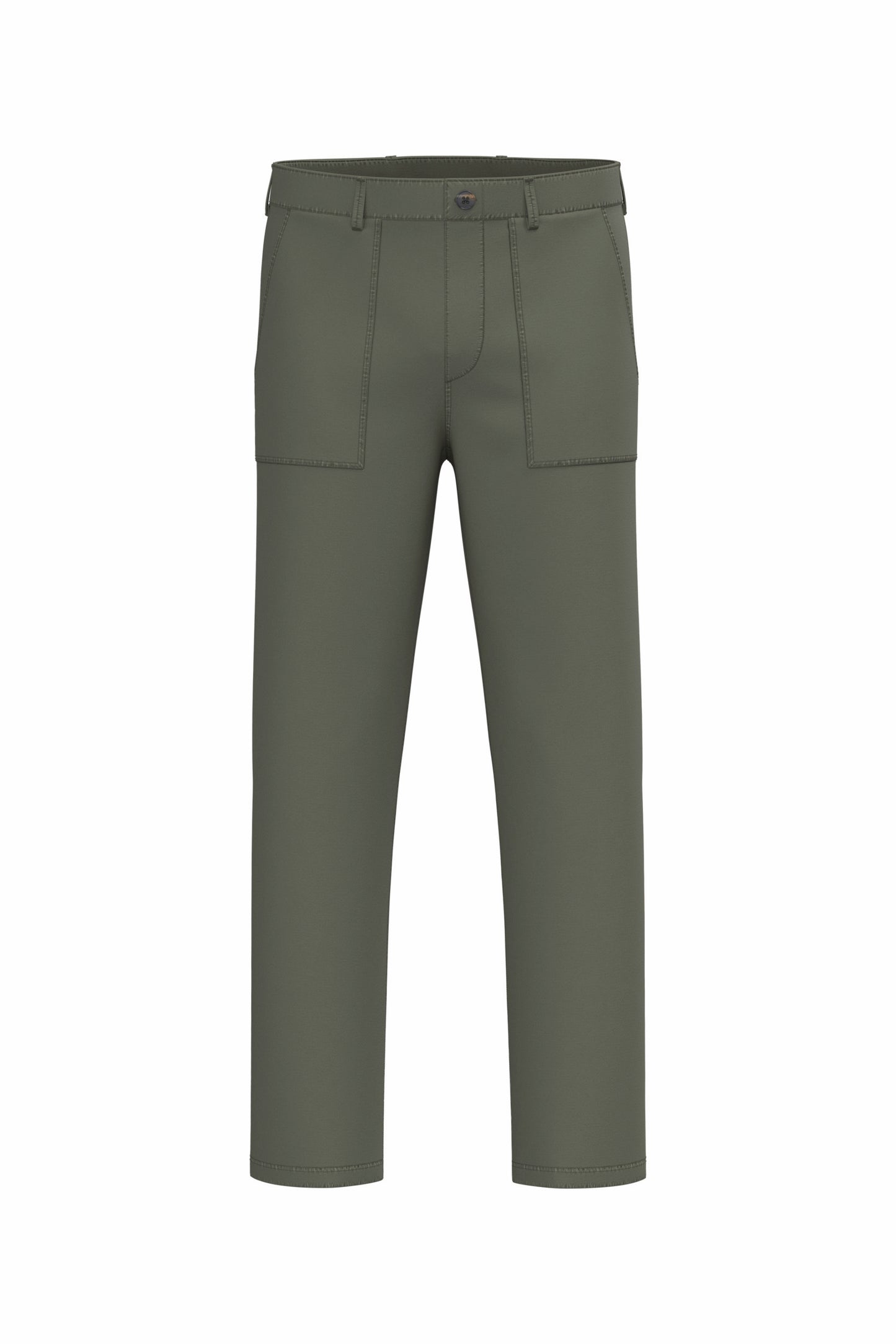 NS735 - Pantalone utility ecosostenibile slavato uomo