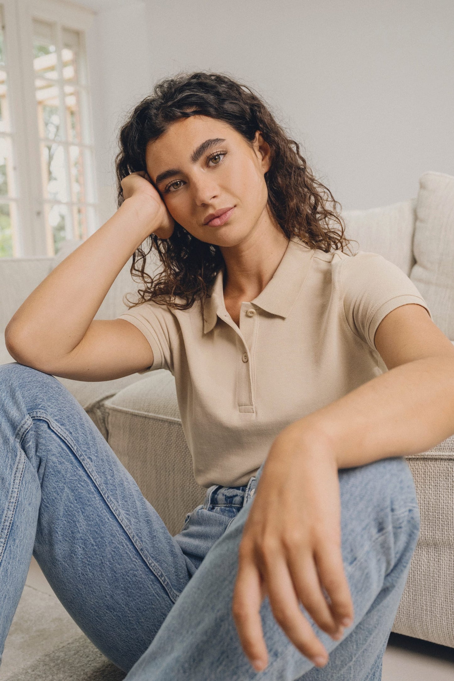 K2026C - Polo piqué Bio180 donna