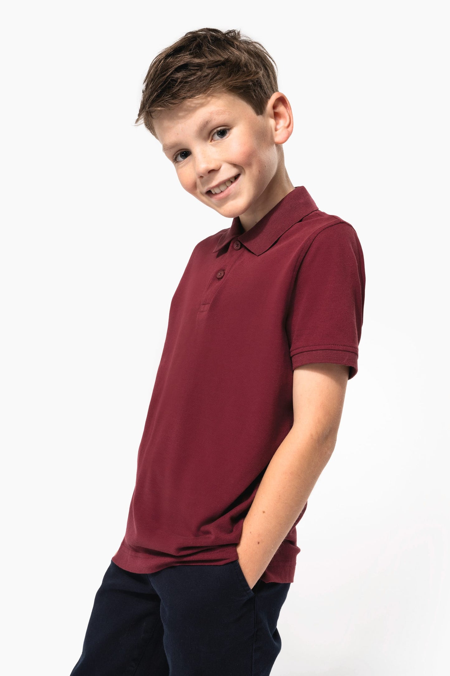 K2029C - Polo piqué Bio180 bambino