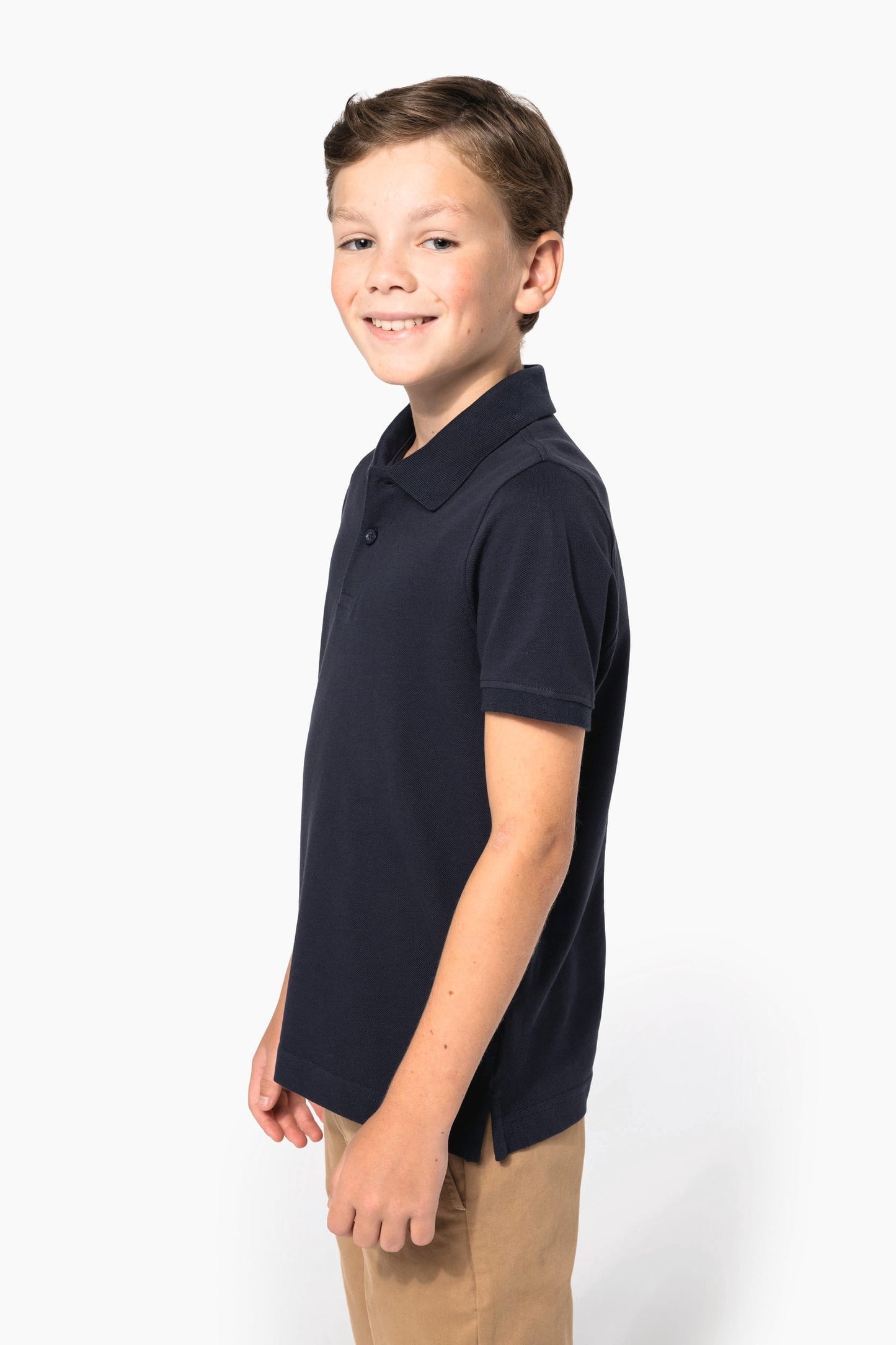 K2029C - Polo piqué Bio180 bambino