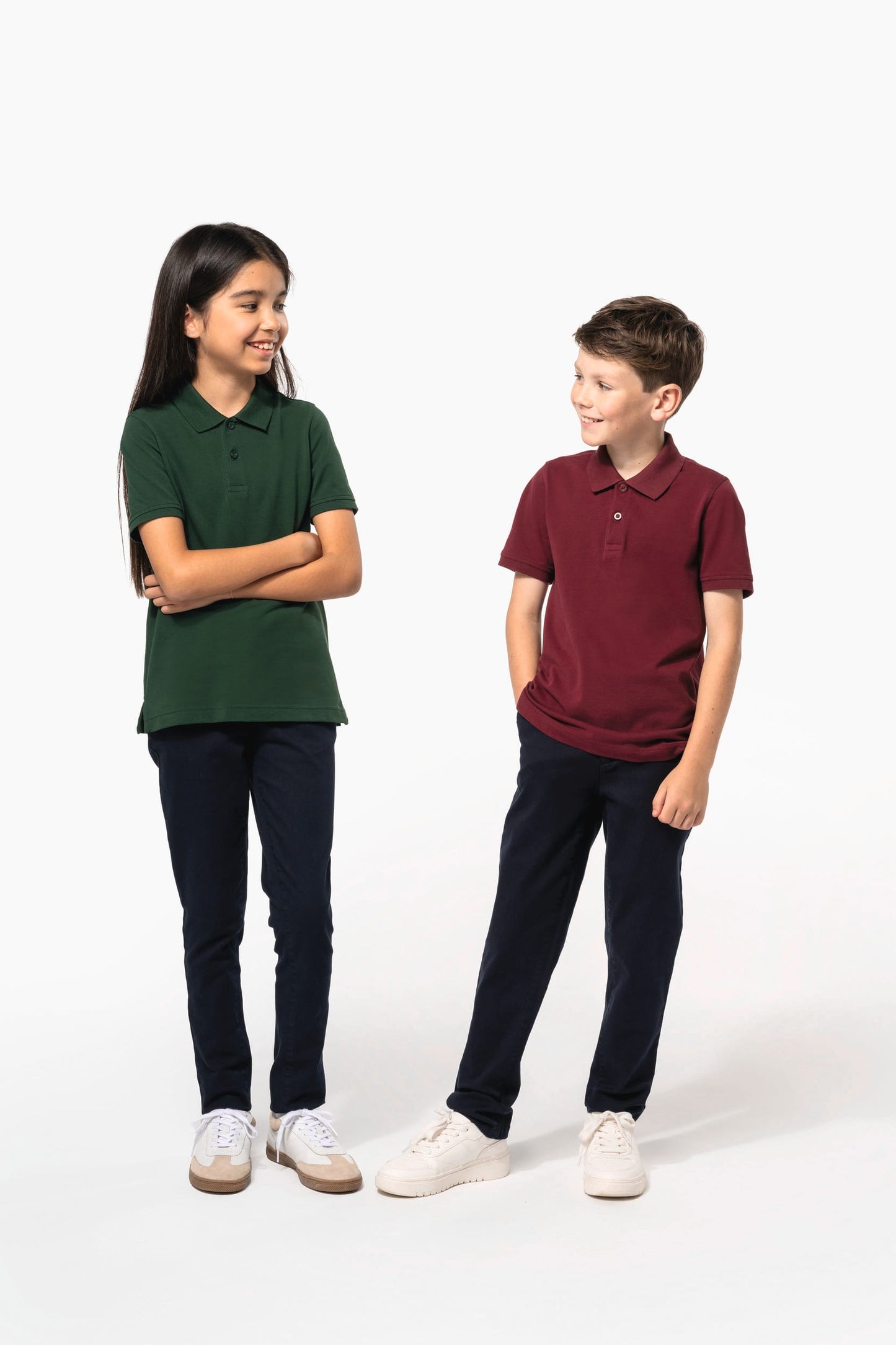 K2029A - Polo piqué Bio180 bambino
