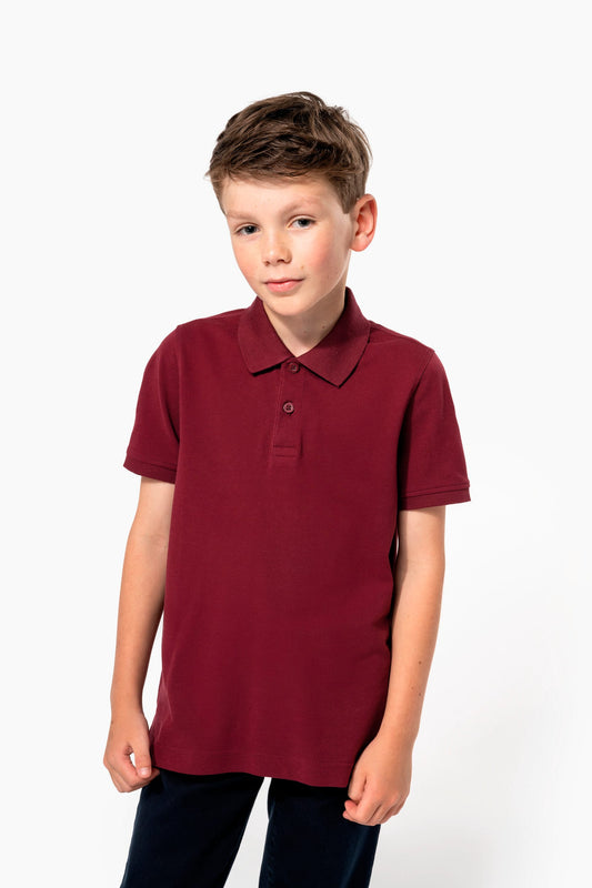 K2029A - Polo piqué Bio180 bambino