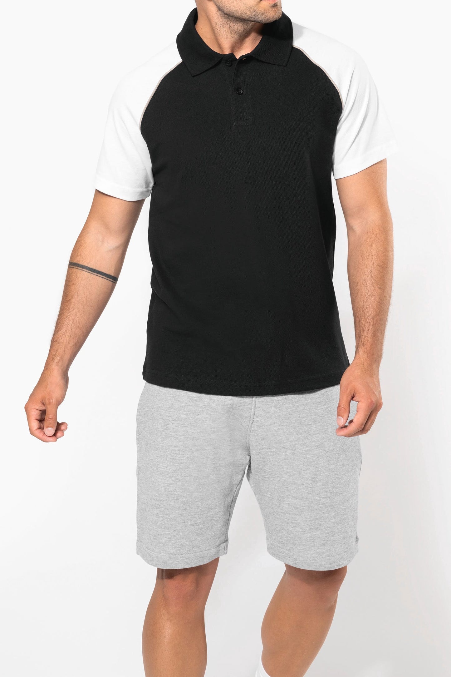 K226 - Baseball - Polo piqué manica corta