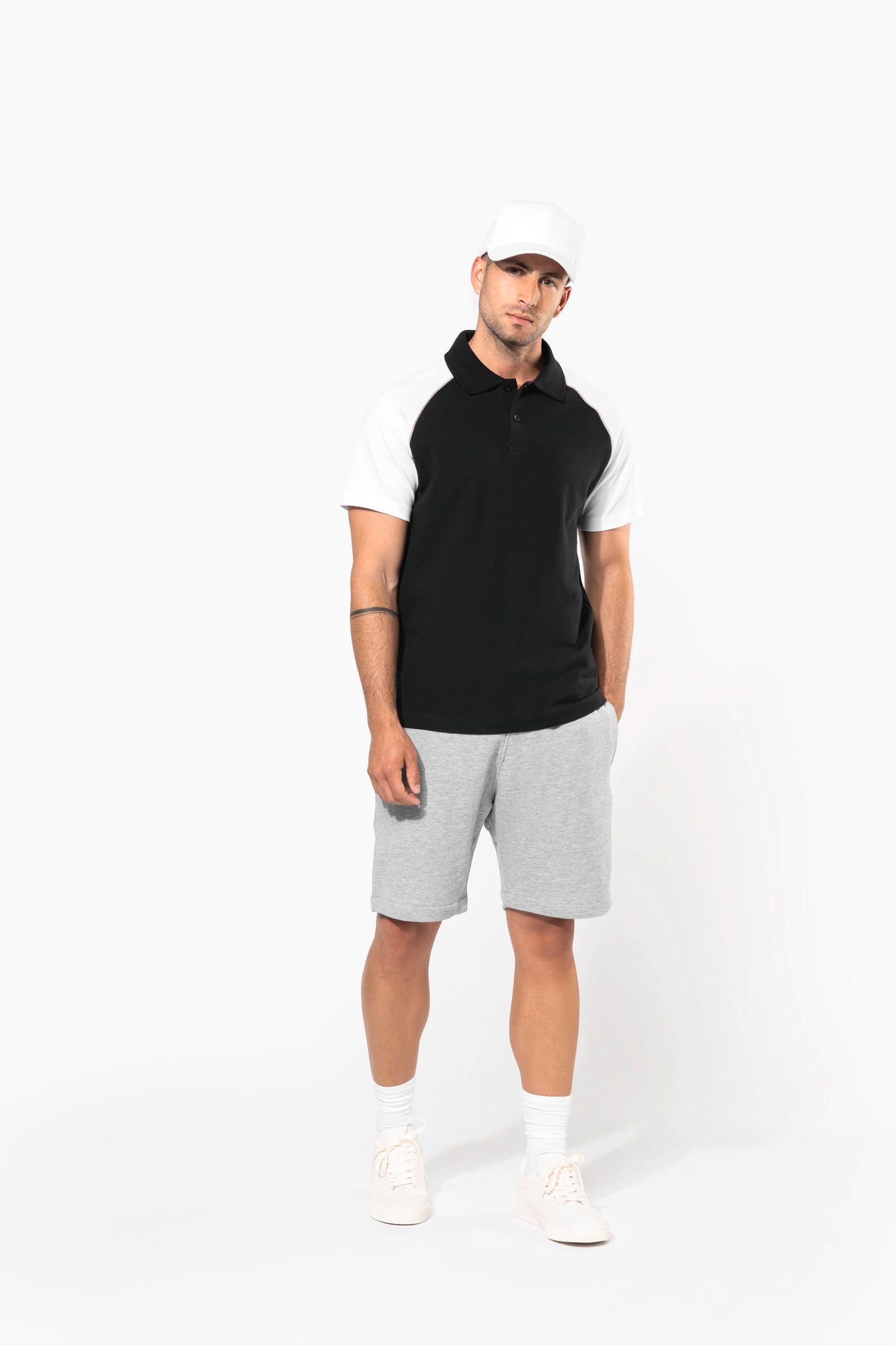 K226 - Baseball - Polo piqué manica corta