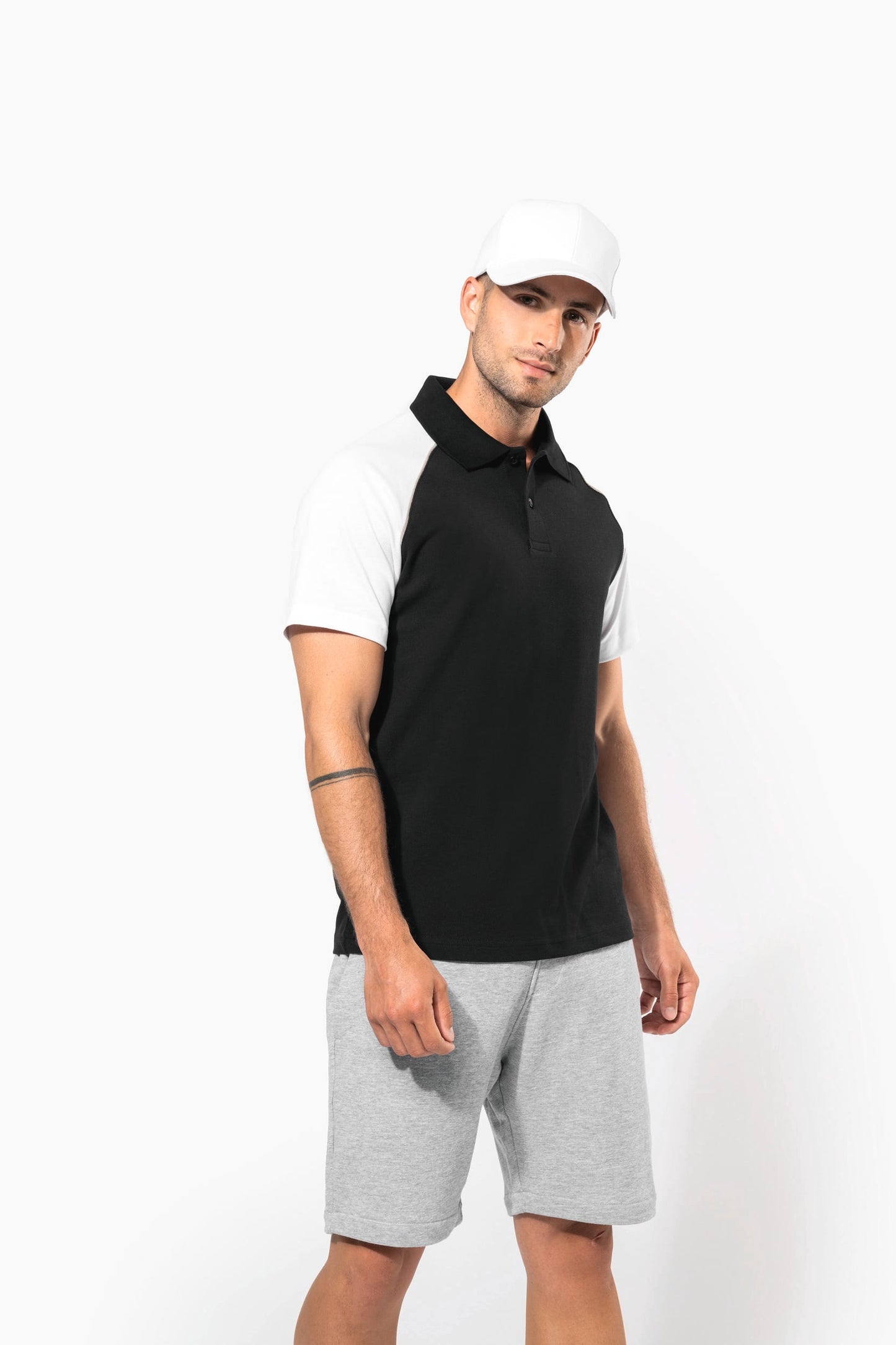 K226 - Baseball - Polo piqué manica corta