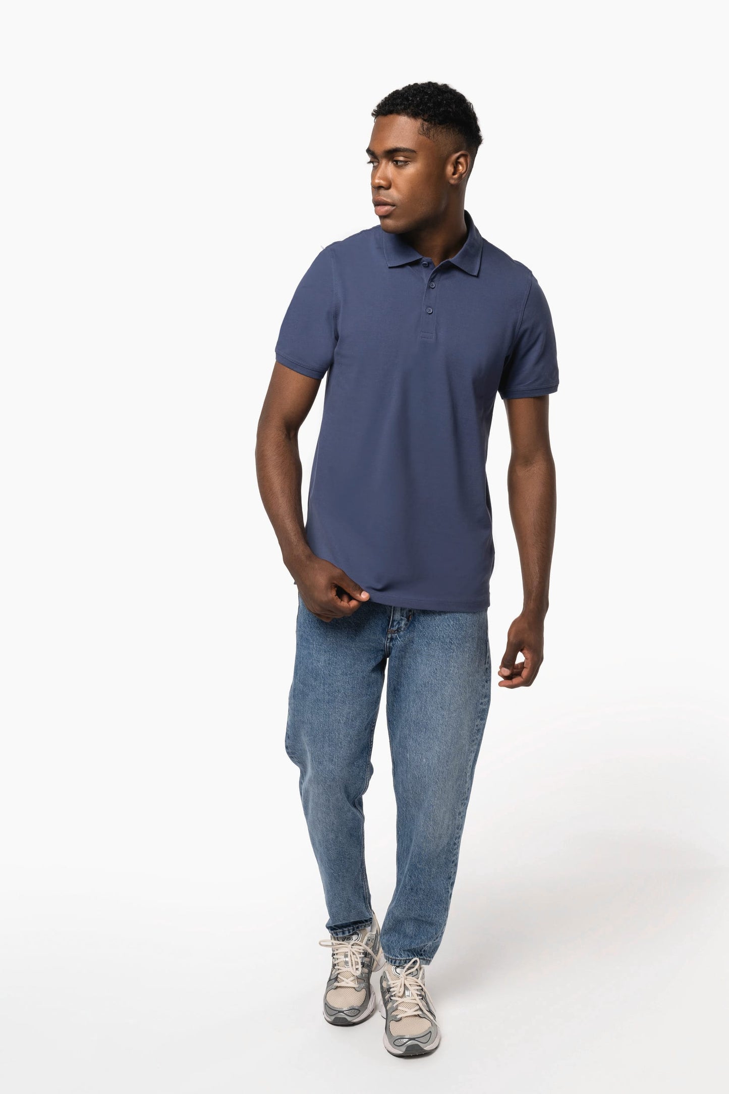 K239 - Polo piqué uomo maniche corte