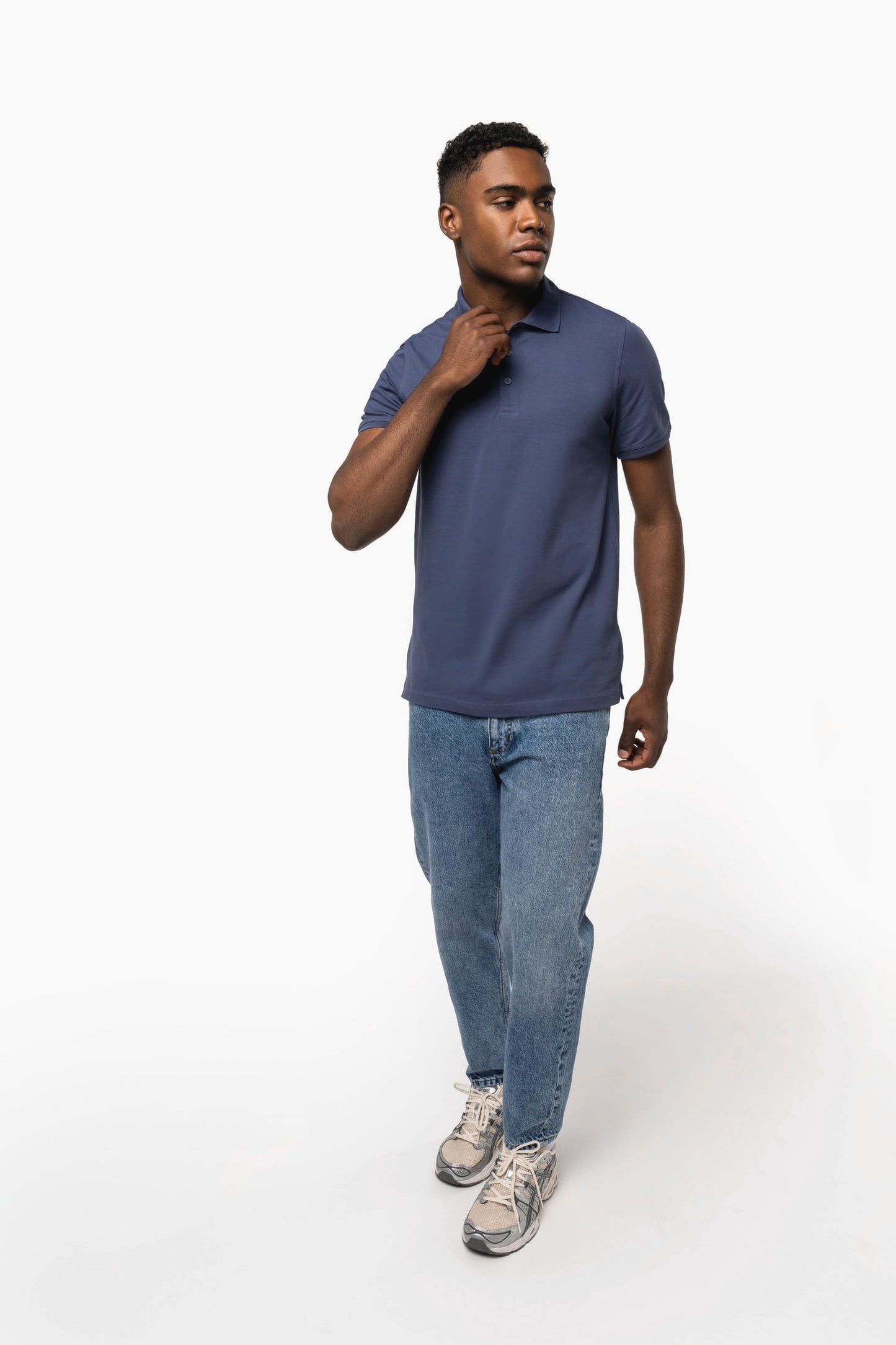K239 - Polo piqué uomo maniche corte