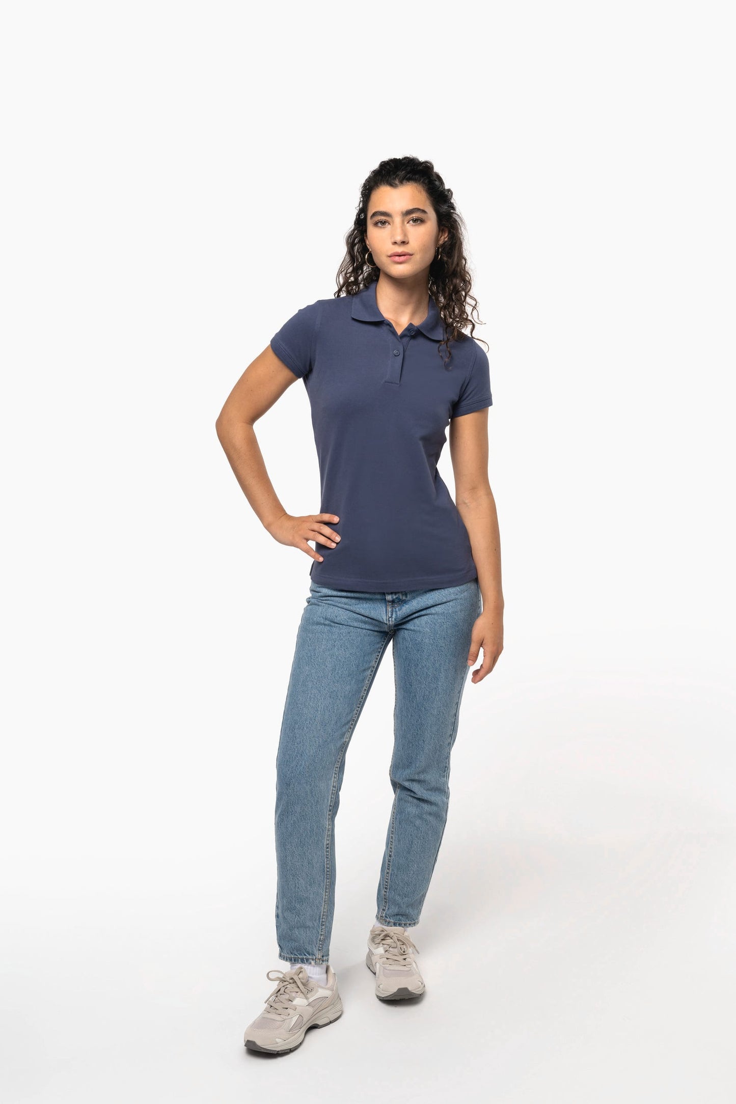K240 - Polo piqué donna maniche corte
