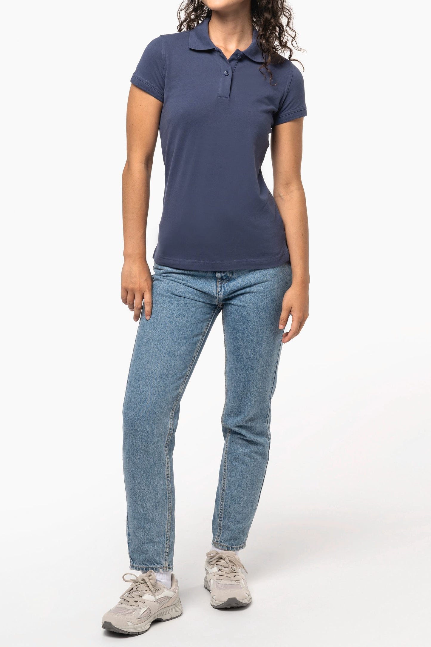 K240 - Polo piqué donna maniche corte