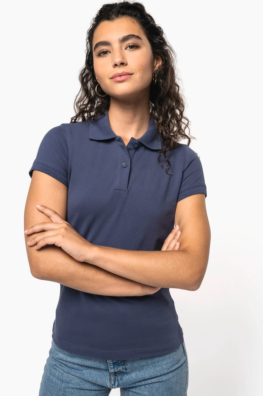 K240 - Polo piqué donna maniche corte