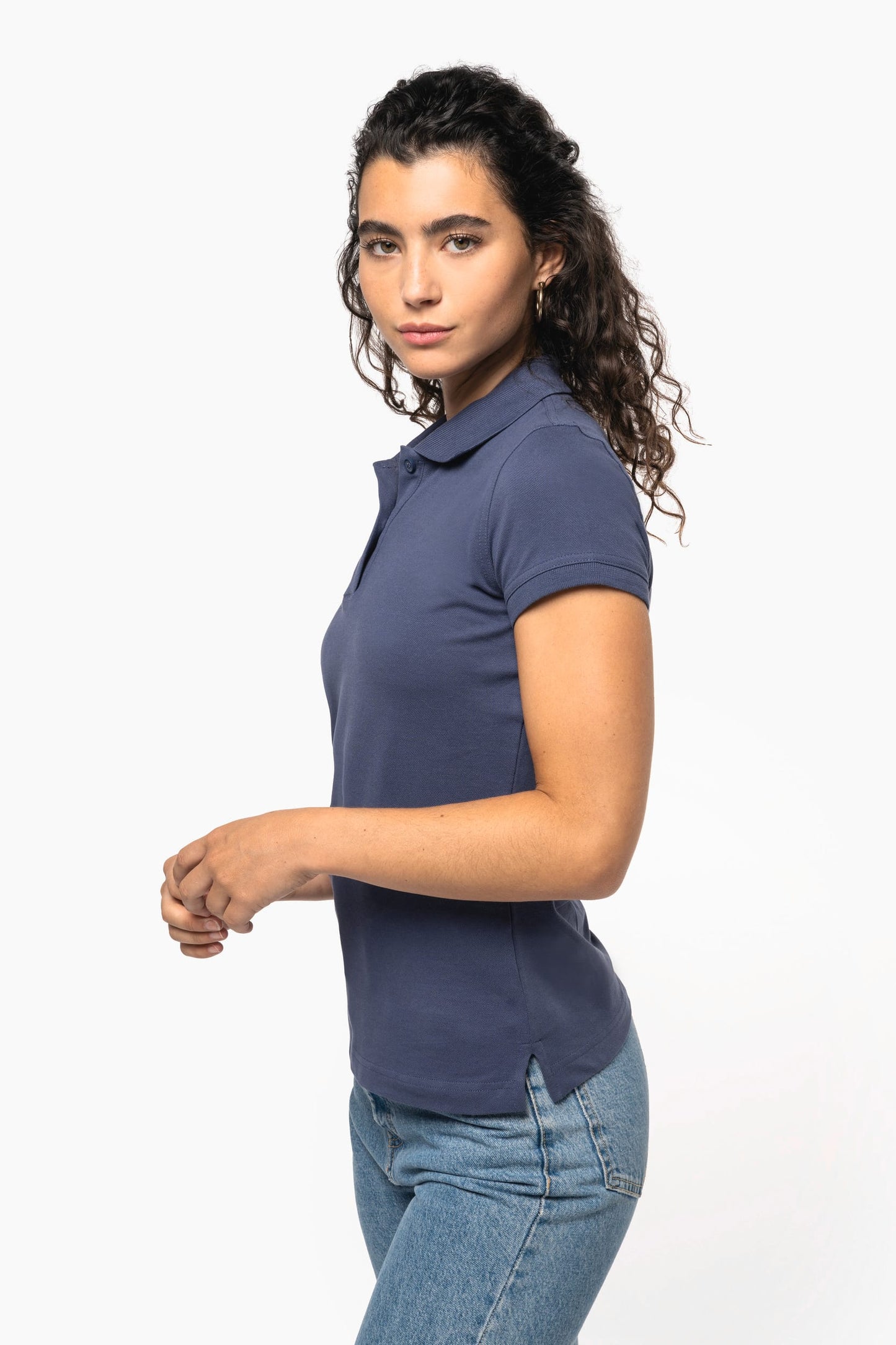 K240 - Polo piqué donna maniche corte