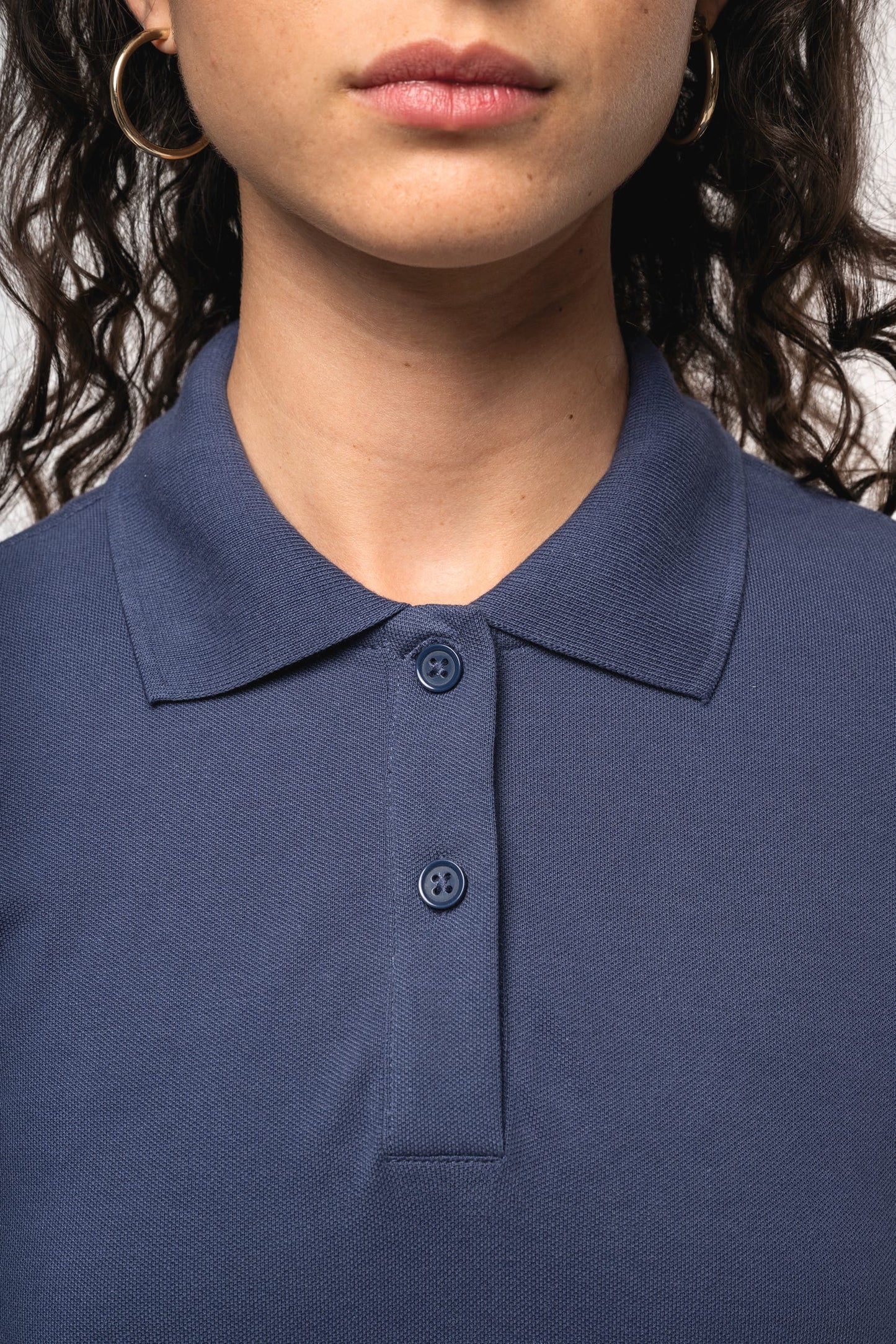 K240 - Polo piqué donna maniche corte