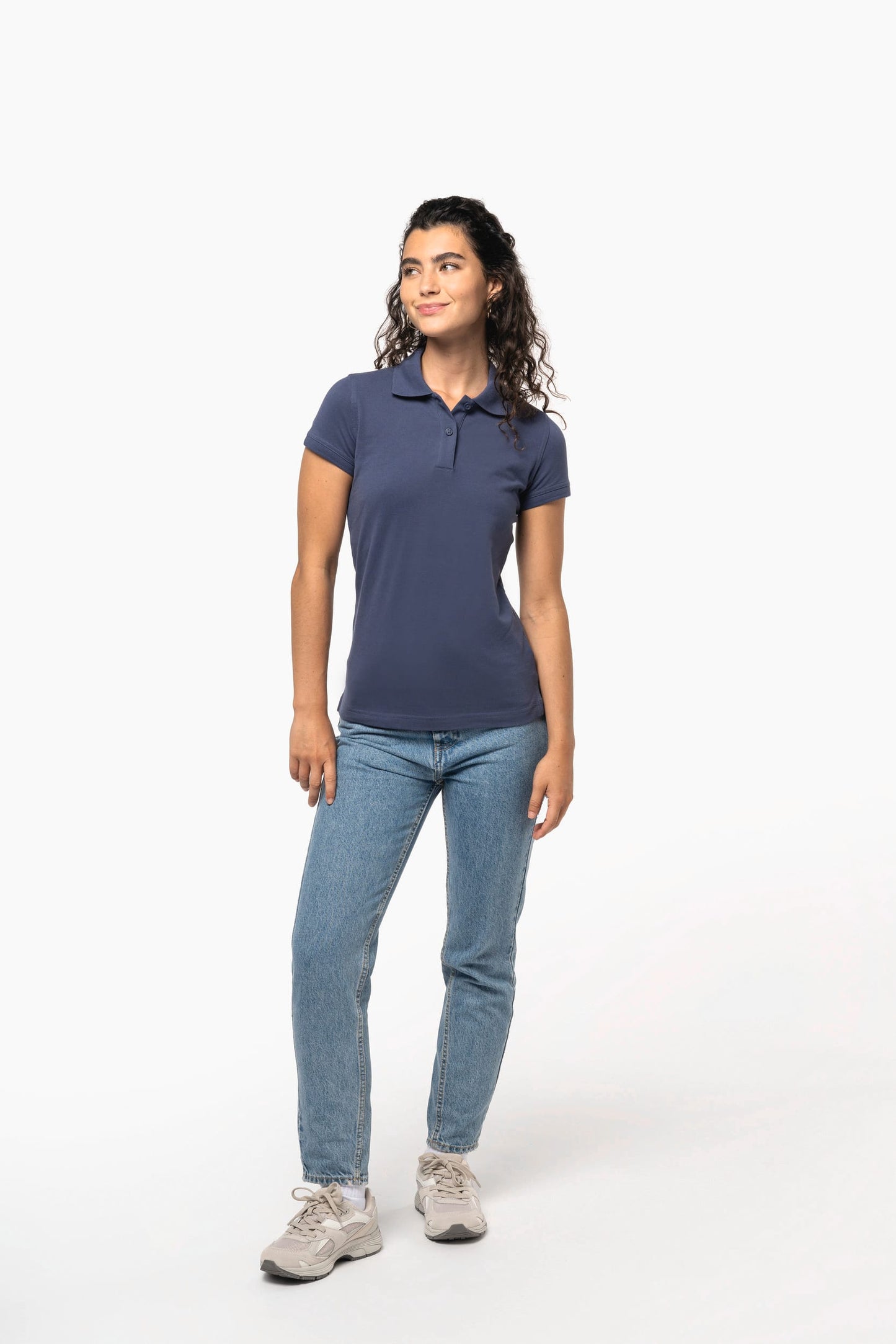 K240 - Polo piqué donna maniche corte