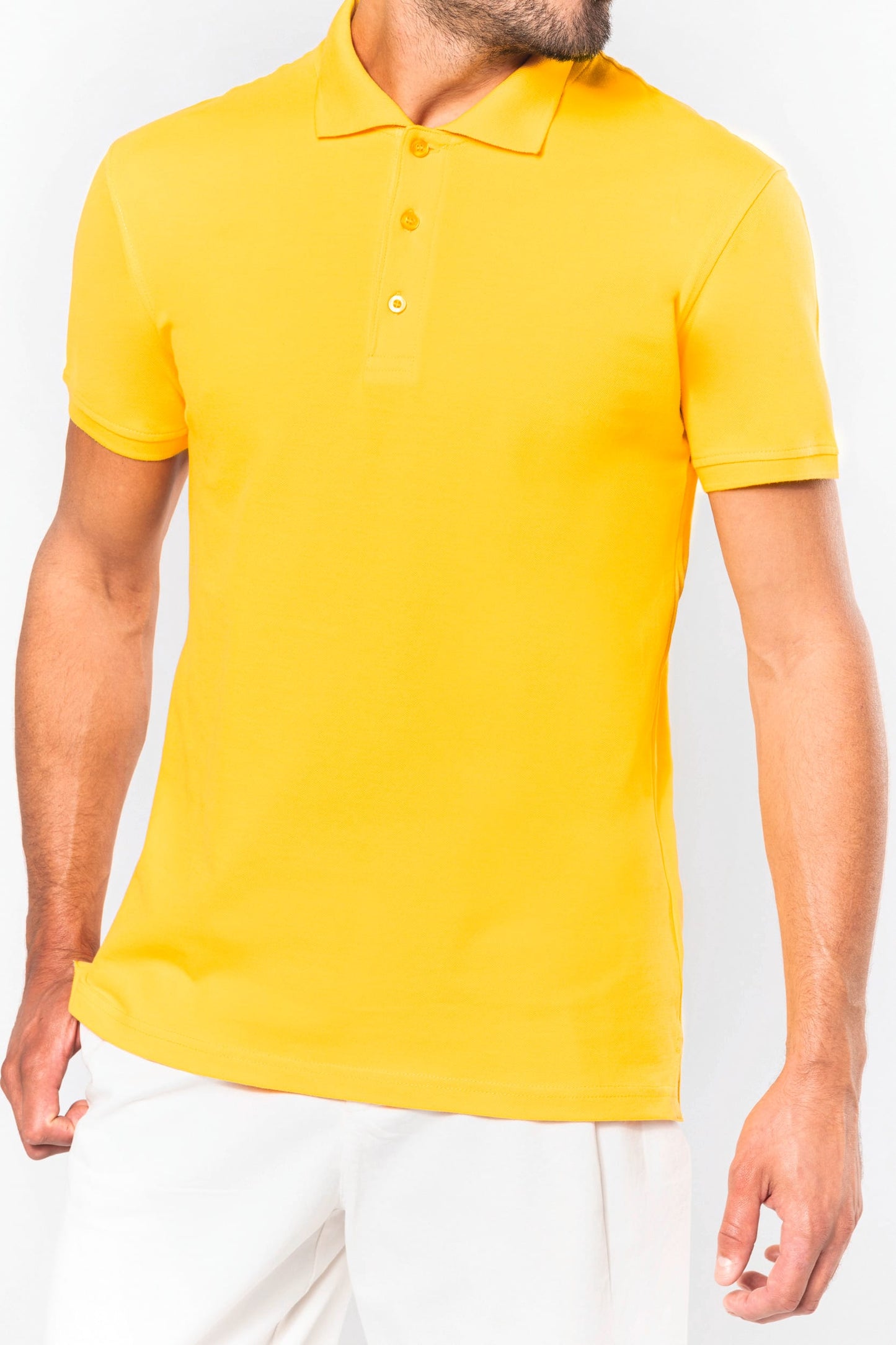 K241 - Polo piqué uomo maniche corte