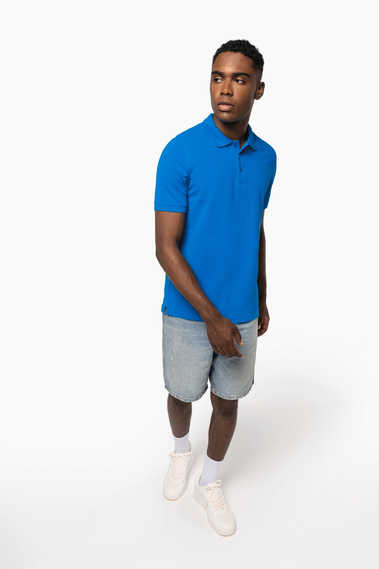 K241 - Polo piqué uomo maniche corte